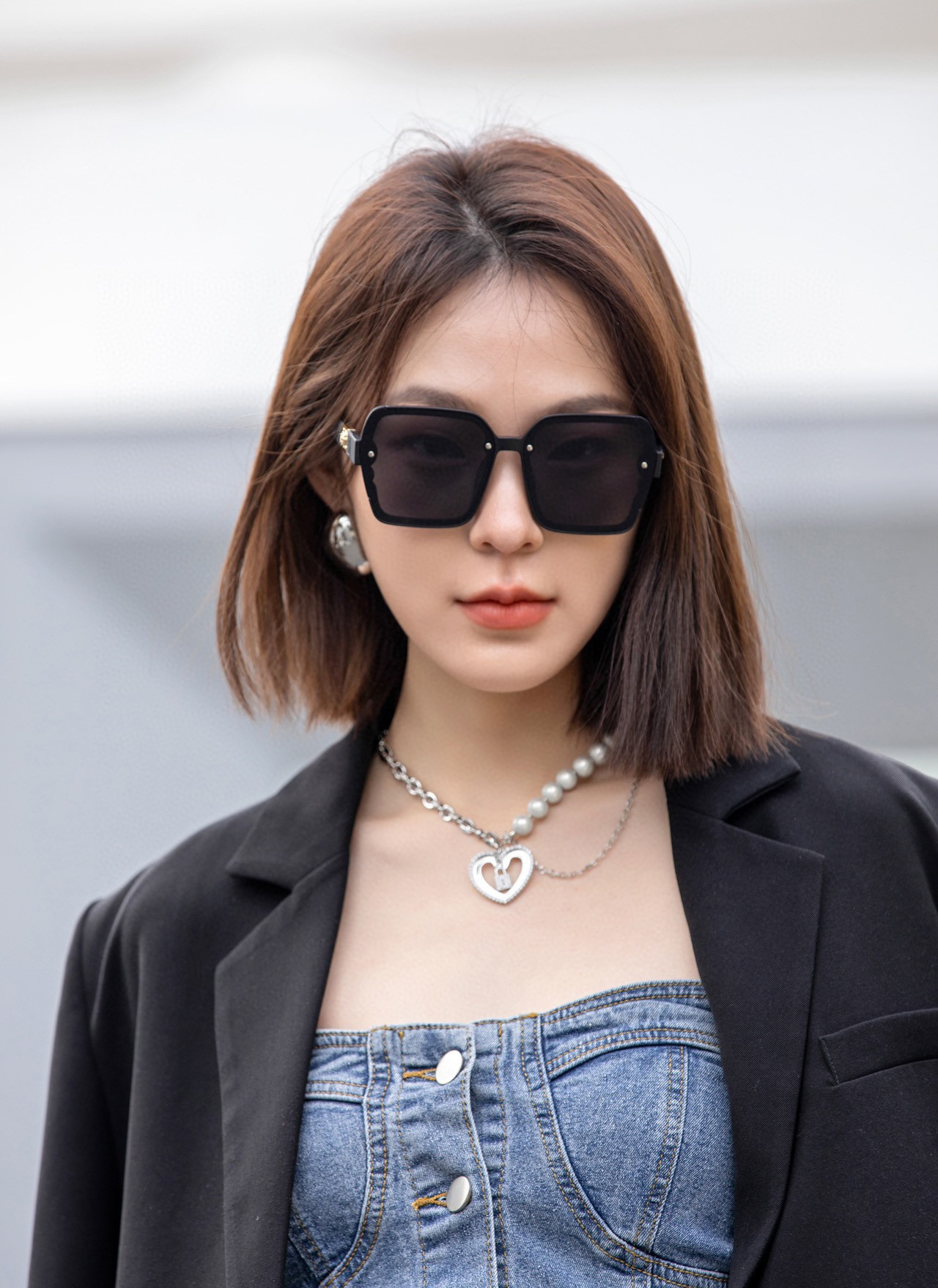 【CHANEL】香奈儿 2025新款潮流爆款 时尚方框太阳镜 佩戴舒适 网红潮款墨镜  女士高清加厚偏光