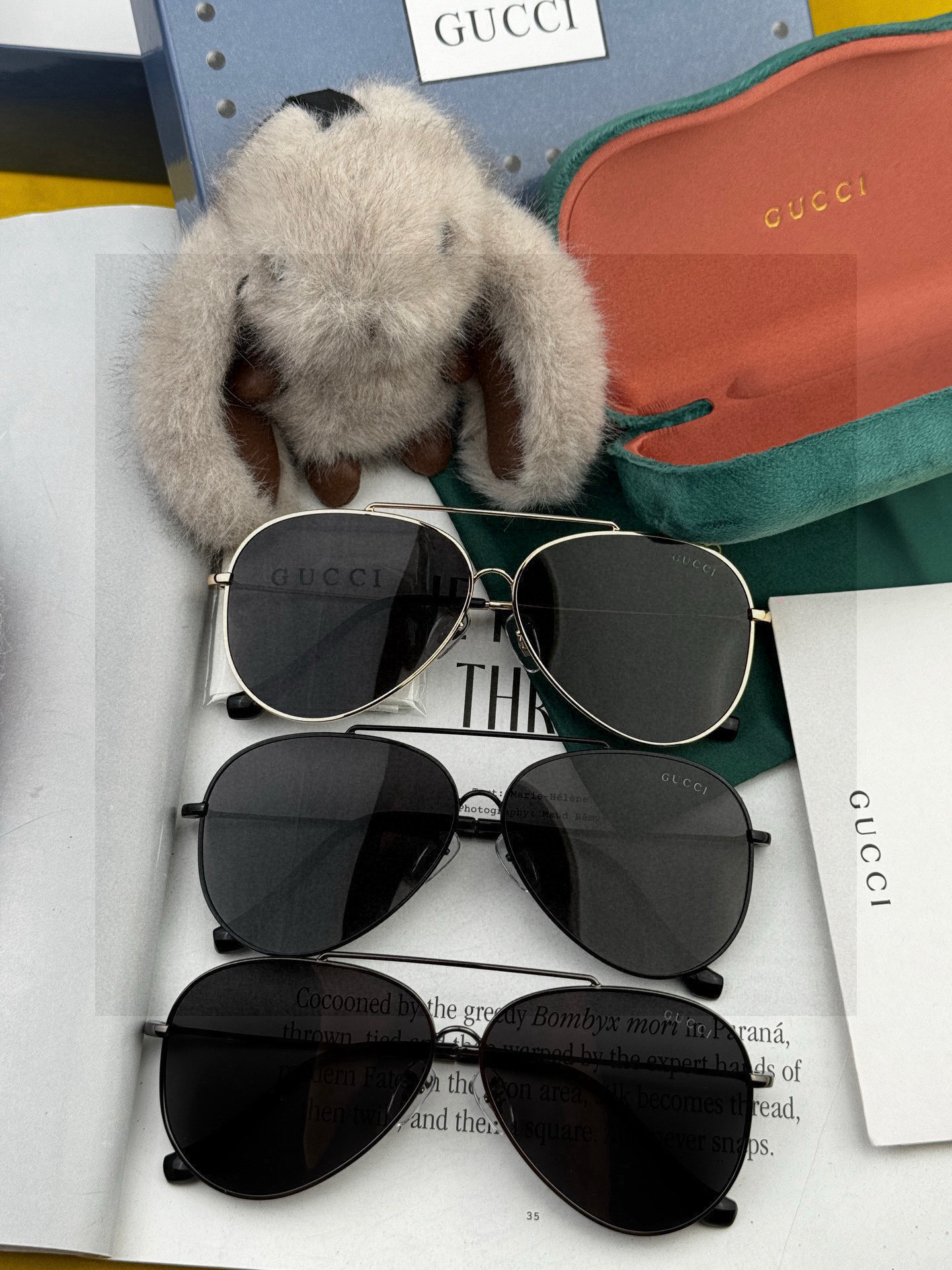 Gucci 。 高品质男女款墨镜 👍 进口宝丽来偏光镜片 。蛤蟆镜 开车钓鱼都可 。百搭显瘦墨镜韩版男士