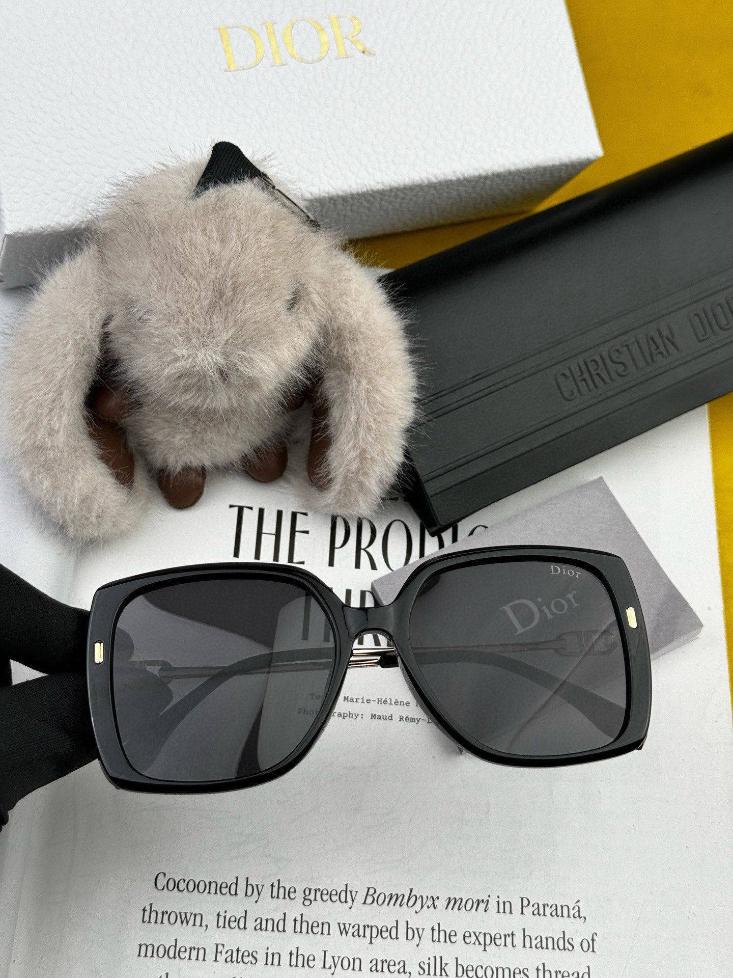 🔺 【DIOR-迪奥】2025开春新款 潮流爆款 时尚方框偏光太阳镜 高品质 佩戴舒适 网红潮款墨镜 女