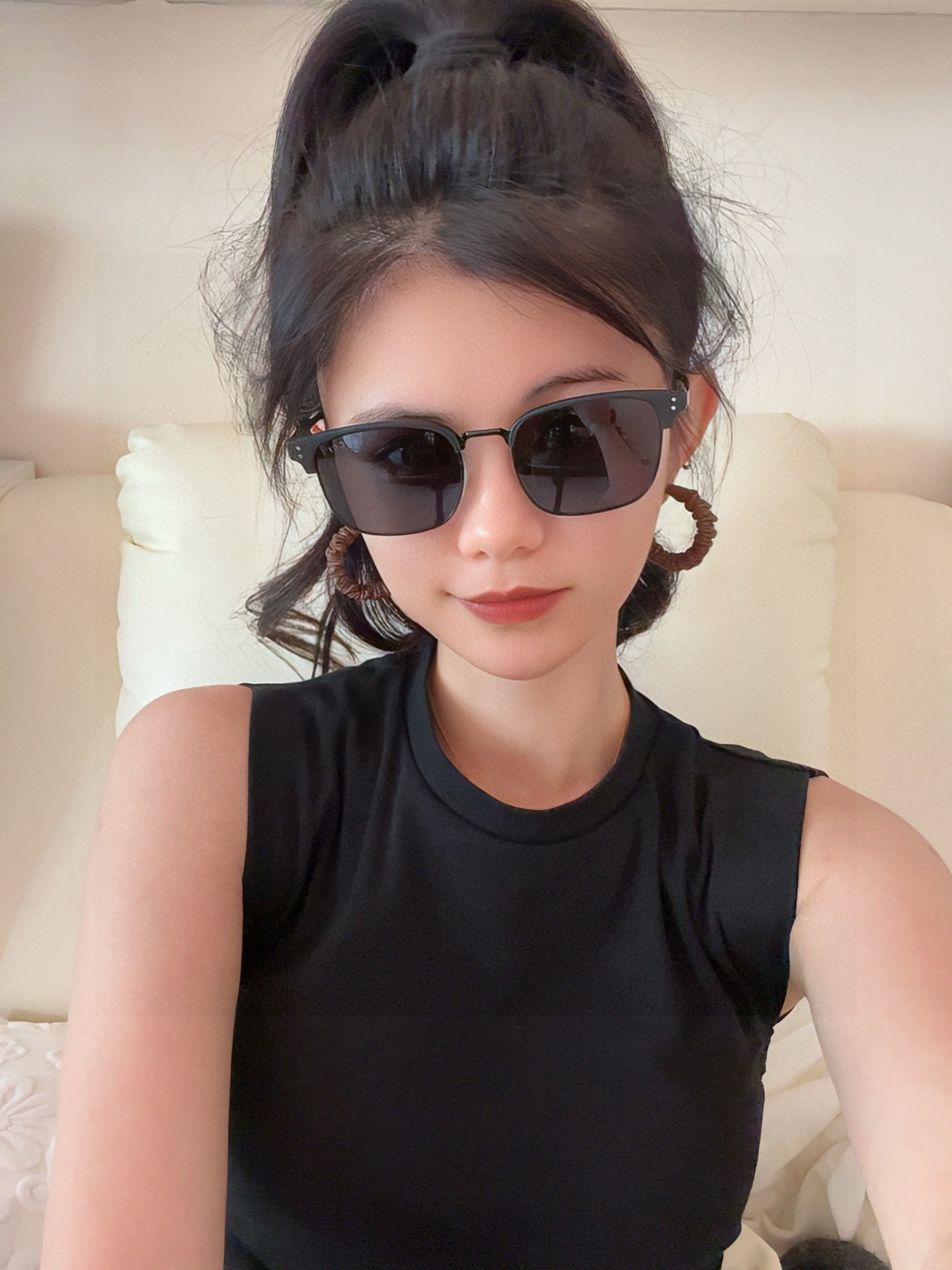 🔺 【GUCCI-偏光太阳镜】2025开春新款 潮流爆款 时尚方框偏光太阳镜 高品质 佩戴舒适 网红潮款