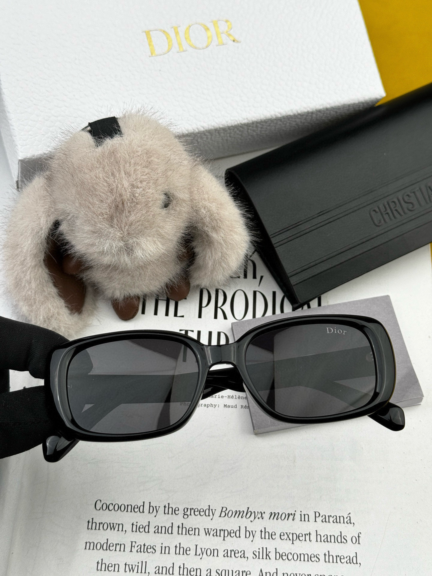 🔺 【DIOR-迪奥】2025开春新款 潮流爆款 时尚方框偏光太阳镜 高品质 佩戴舒适 网红潮款墨镜 型