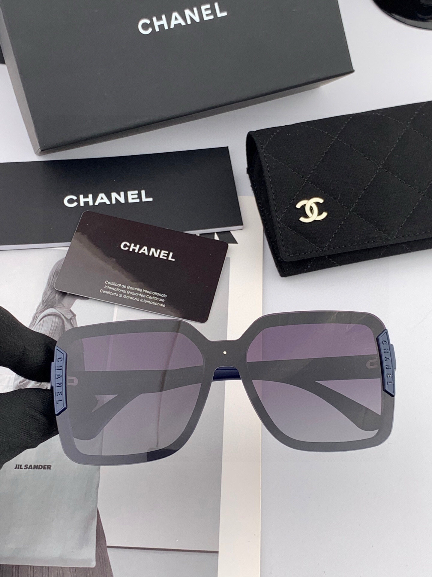 【TR偏光系列】Chanel大框太阳镜墨镜 经典的方框设计，不挑脸型，无论搭配大衣还是连衣裙都非常显气质