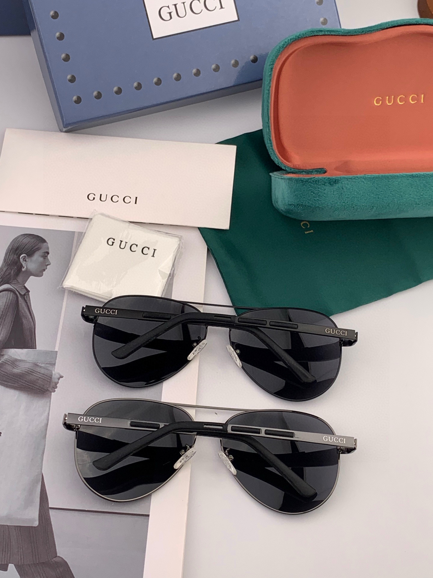 GUCCI 官网同步。 高品质男女款墨镜 👍 进口宝丽来偏光镜片 。蛤蟆镜 开车钓鱼都可 。型号：G72