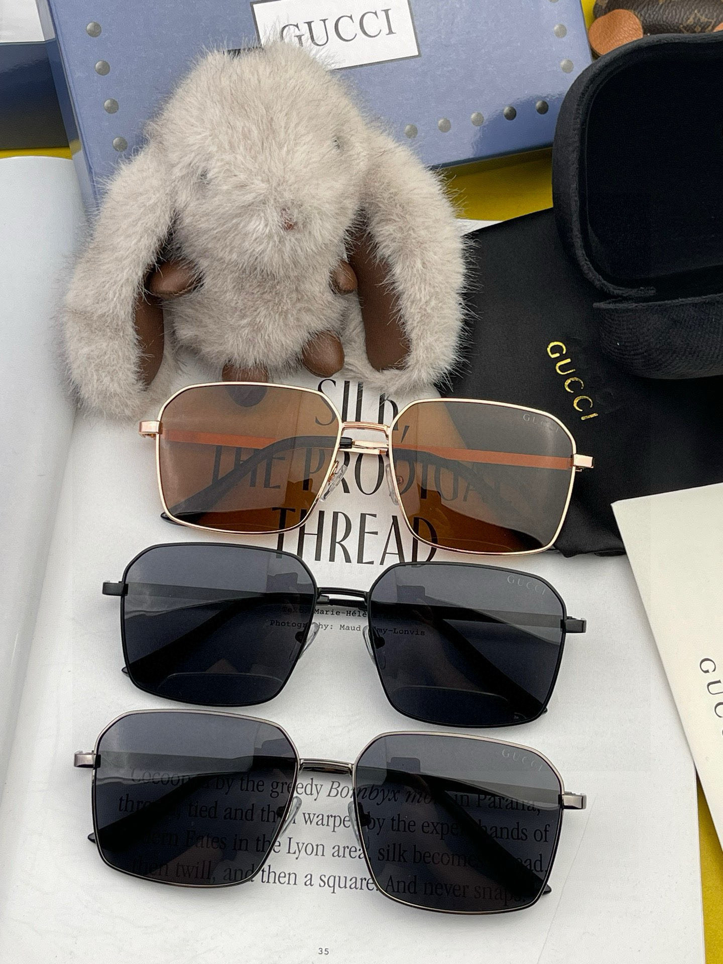 GUCCI-2025新款偏光太阳镜、完美品质，独特设计 适合各种脸型，‼️经典太阳镜 超个性 古典与时尚