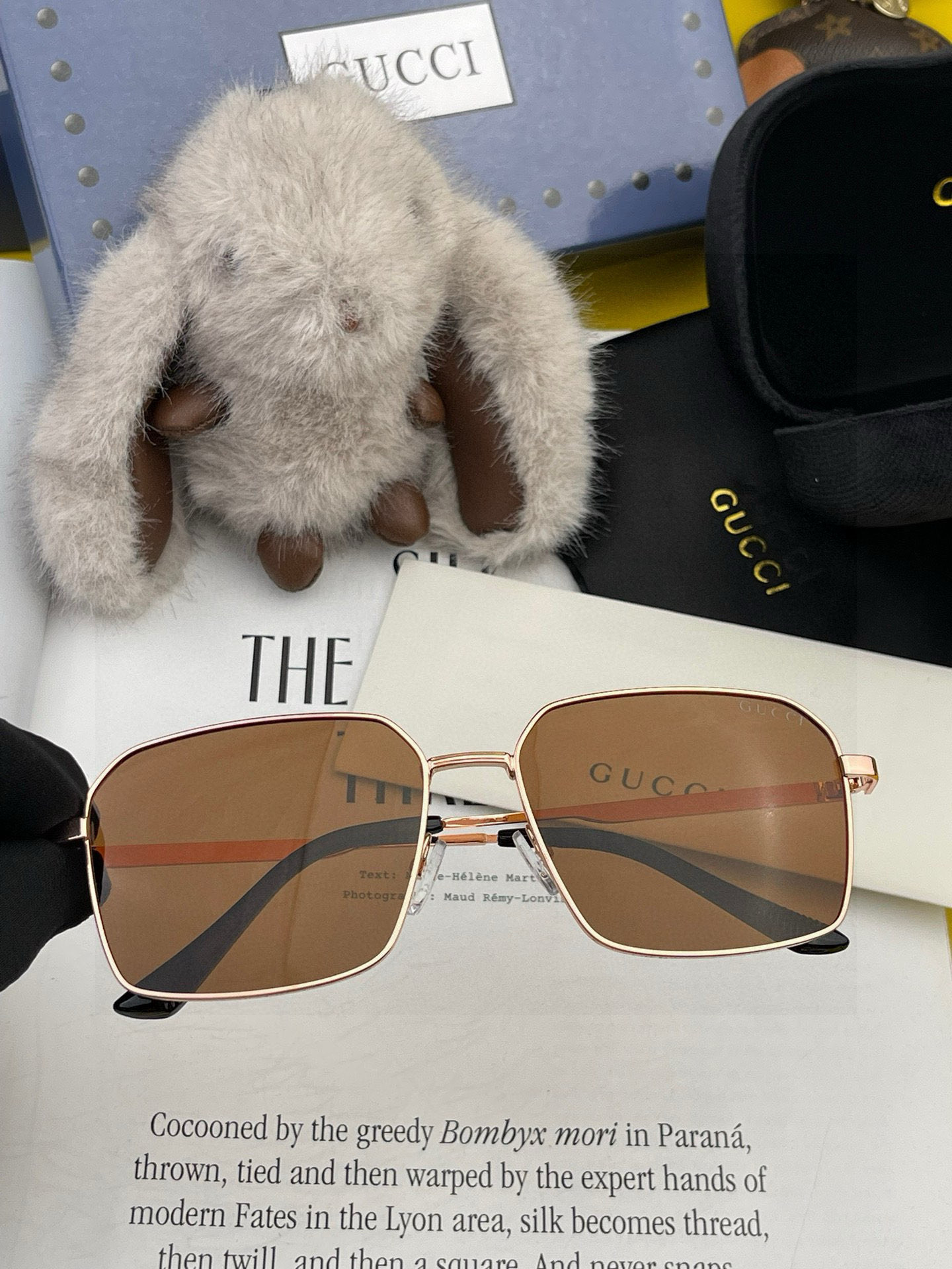 GUCCI-2025新款偏光太阳镜、完美品质，独特设计 适合各种脸型，‼️经典太阳镜 超个性 古典与时尚