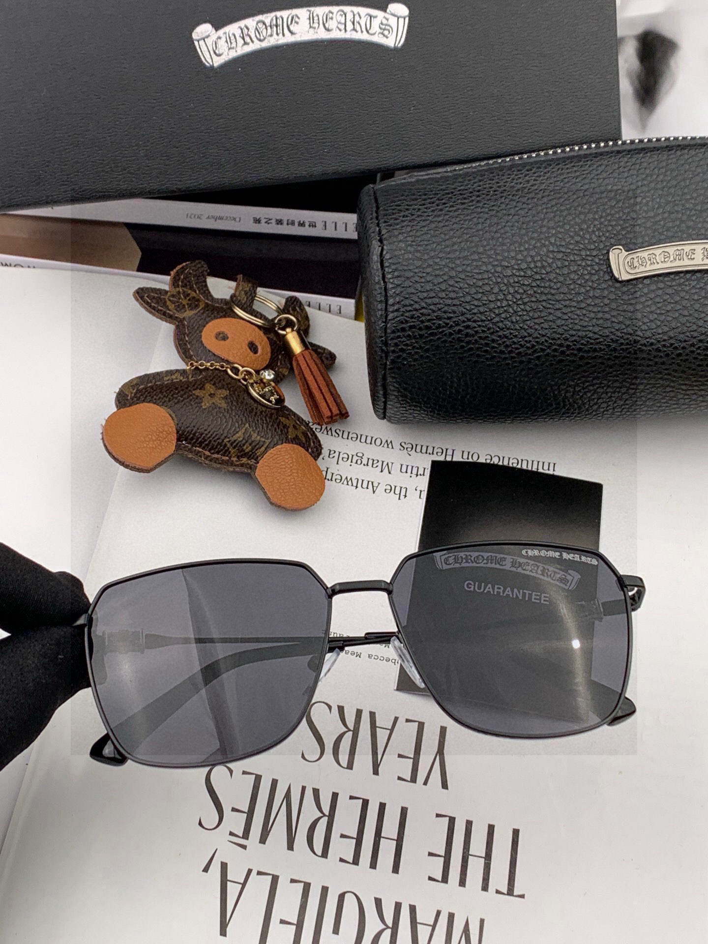 CHROME HEART 克罗心新款太阳眼镜 太阳镜墨镜 风镜设计理念！ KLX91936