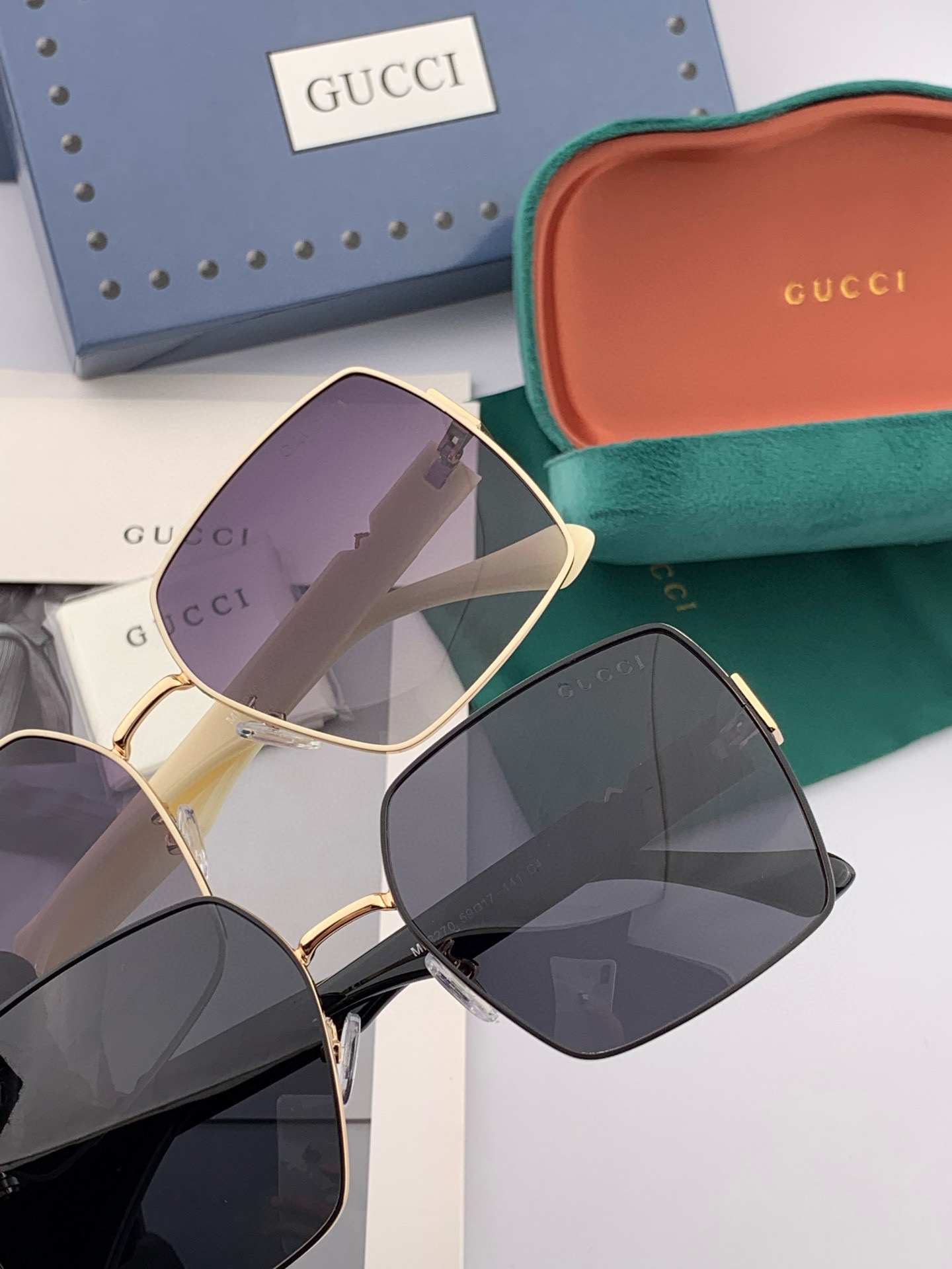 【TR偏光系列】Gucci 经典的大框设计，情侣款不挑脸型，无论搭配大衣还是连衣裙都非常显气质偏光镜片预