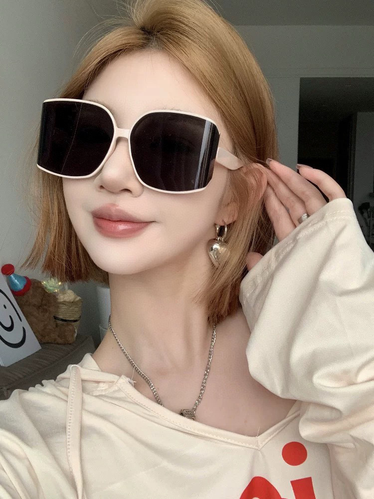 🔺 【GUCCI-偏光太阳镜】2025开春新款 潮流爆款 时尚圆框偏光太阳镜 高品质 佩戴舒适 网红潮款