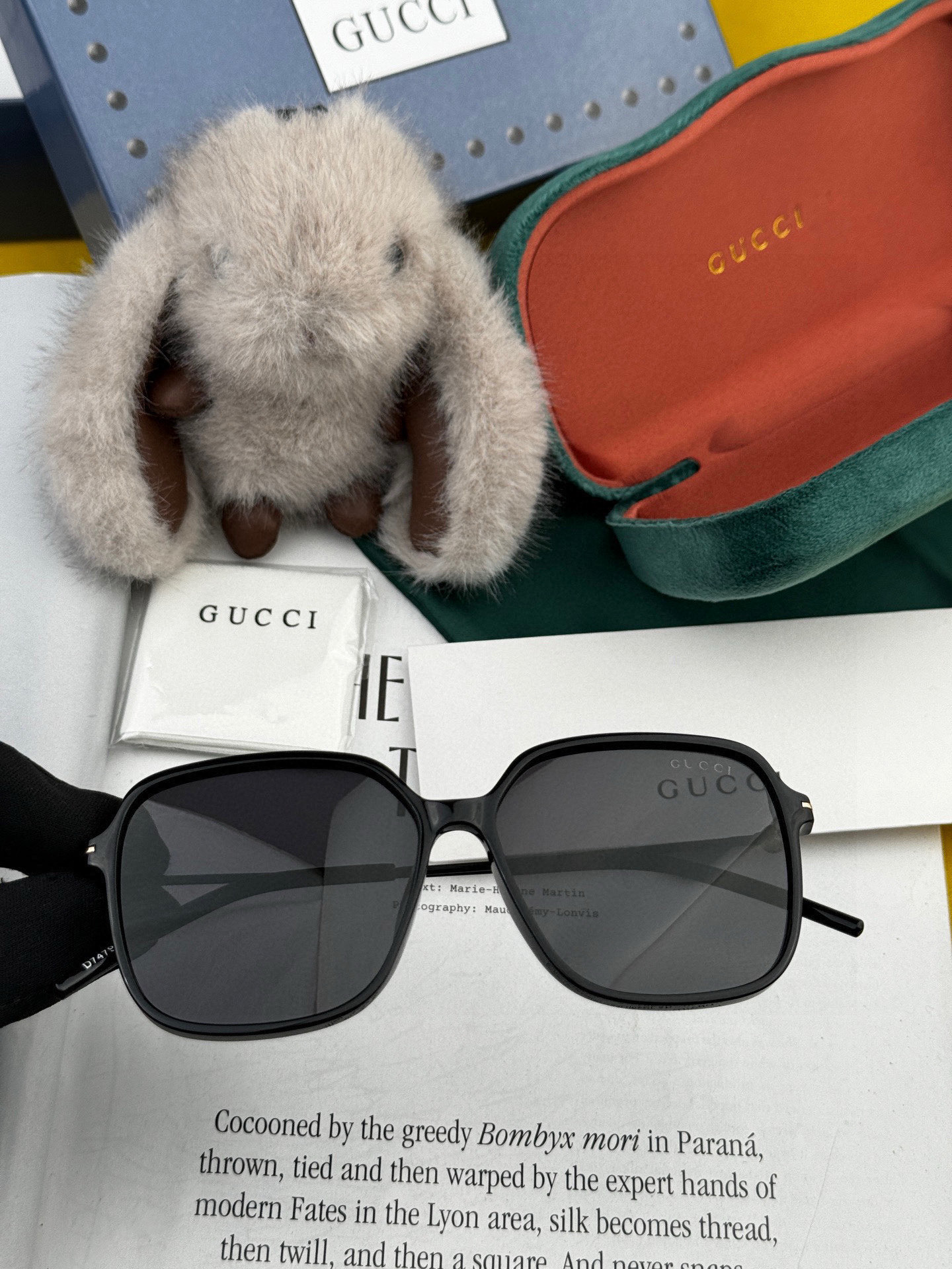 🔺 【GUCCI】2025开春新款 潮流爆款 时尚圆框偏光太阳镜 高品质 佩戴舒适 网红潮款墨镜 女士高
