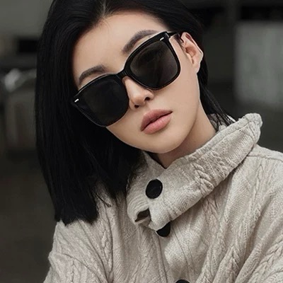 🔺 【GUCCI】2025开春新款 潮流爆款 时尚方框偏光太阳镜 高品质 佩戴舒适 网红潮款墨镜 女士高