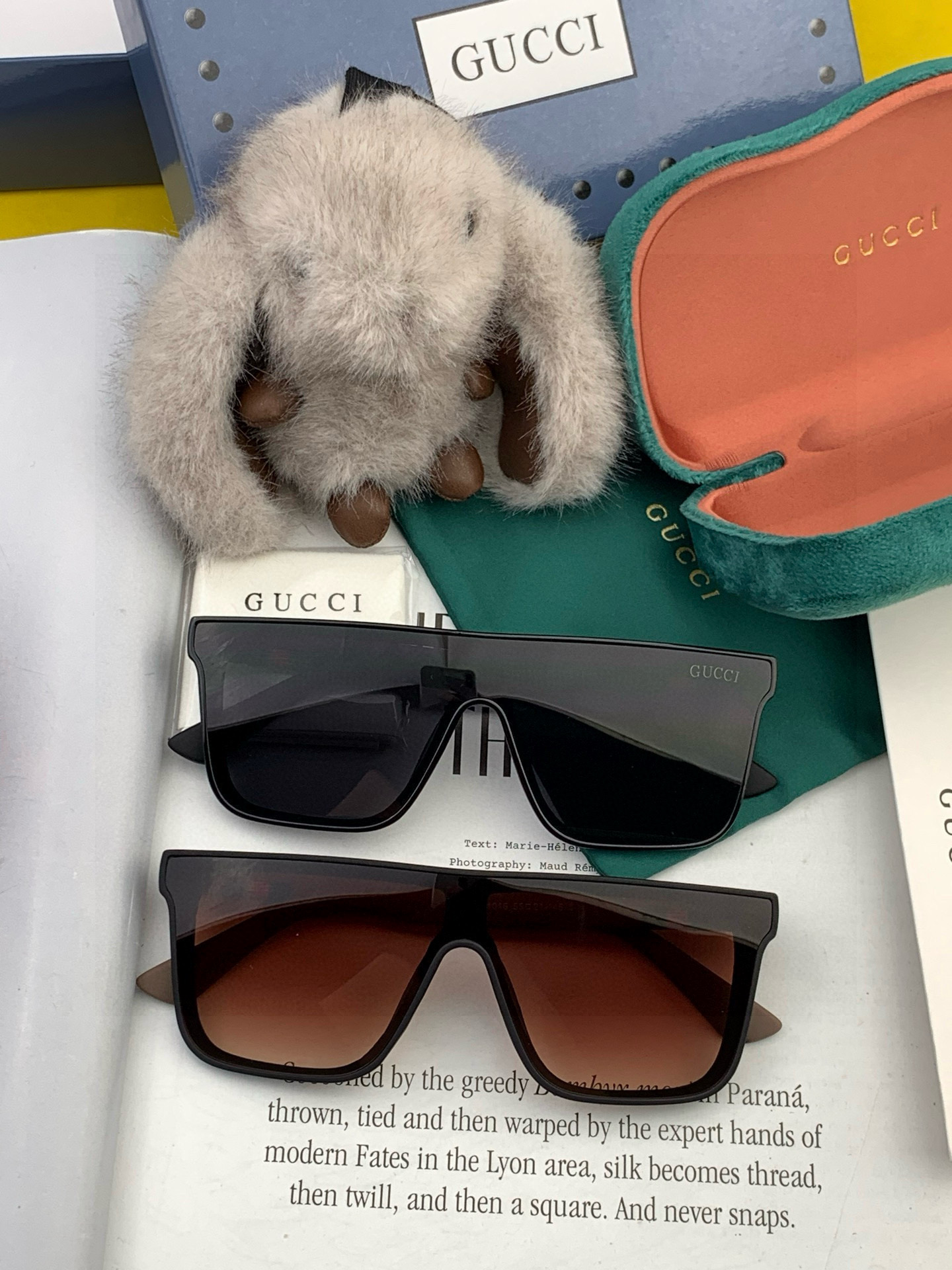 Gucci 。 高品质男女款墨镜 👍 。 开车钓鱼都可 。百搭显瘦墨镜韩版男士飞行员大框司机开车防紫外线