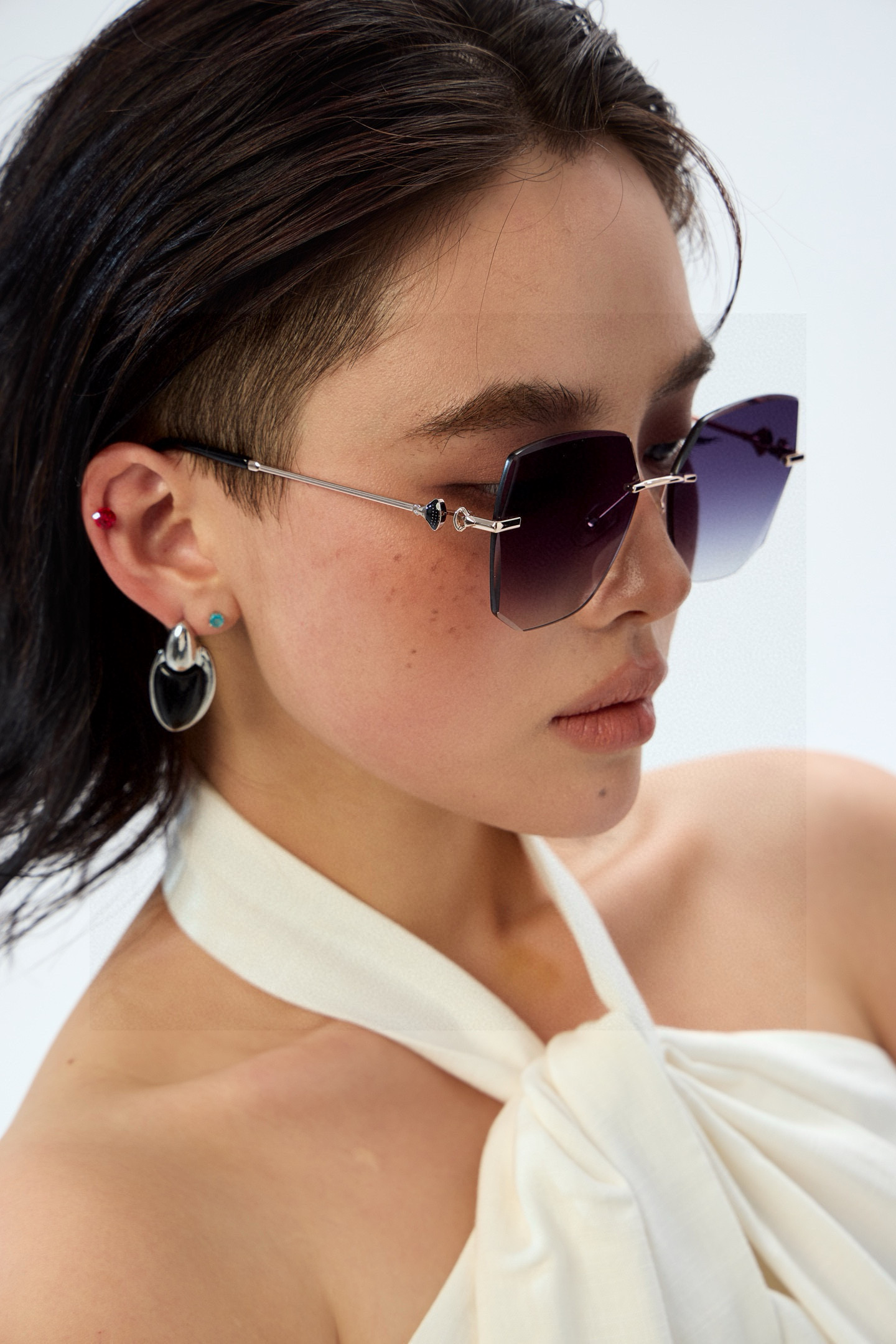 🔺 【香奈儿-尼龙偏光太阳镜】2025开春新款 潮流爆款 时尚多边形偏光太阳镜 高品质 佩戴舒适 网红潮