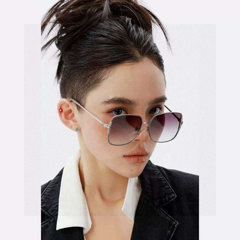 🔺 【香奈儿-尼龙偏光太阳镜】2025开春新款 潮流爆款 时尚多边形偏光太阳镜 高品质 佩戴舒适 网红潮