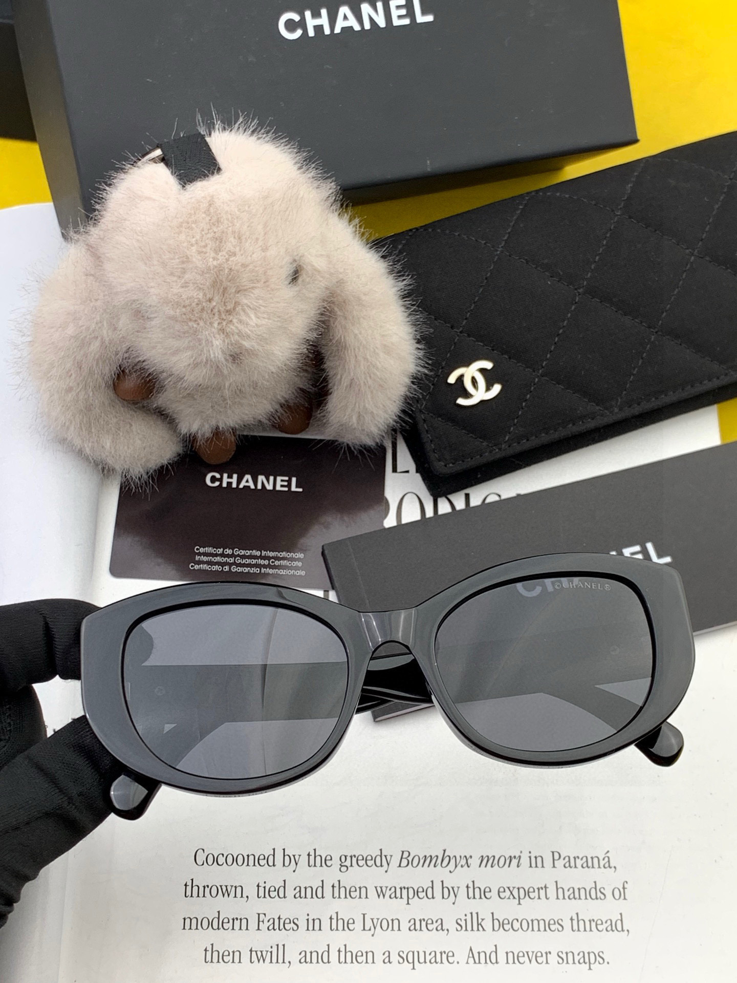 【CHANEL】香奈儿 2025新款潮流爆款 时尚圆框太阳镜 佩戴舒适 网红潮款墨镜 女士高清加厚偏光太