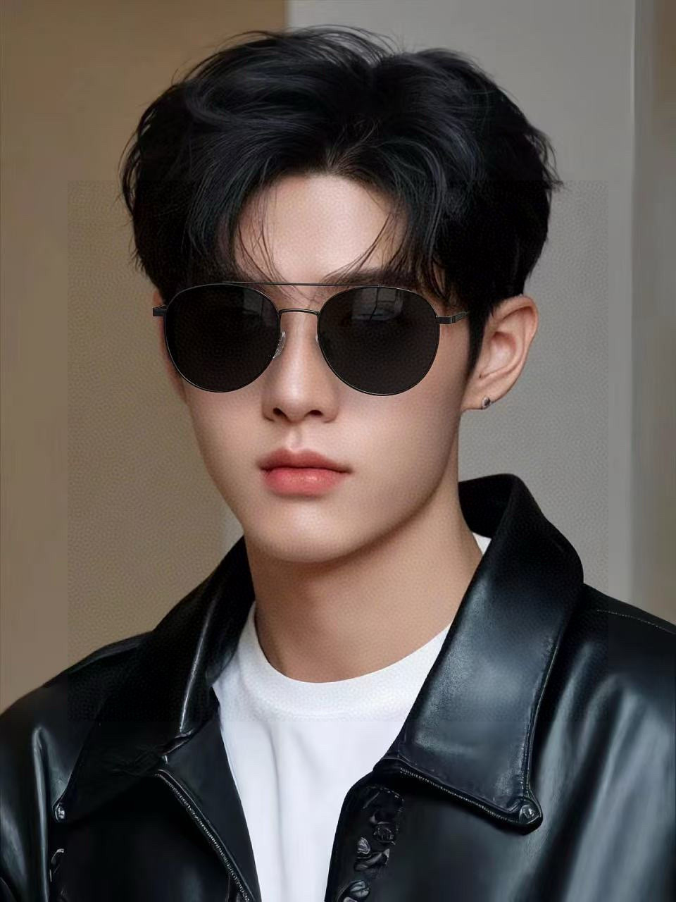 Lv 。 高品质男女款墨镜 👍 进口宝丽来偏光镜片 。蛤蟆镜 开车钓鱼都可 。百搭显瘦墨镜韩版男士飞行员