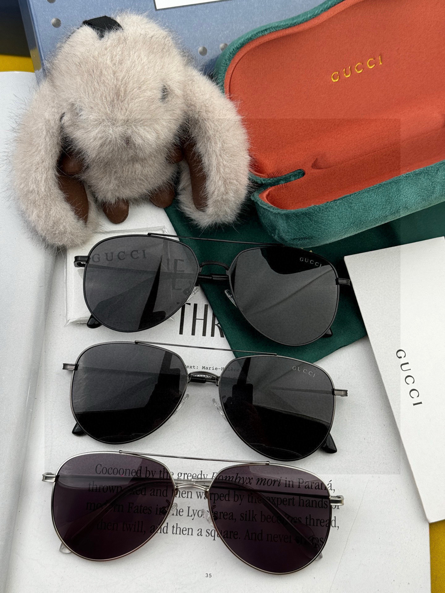 Gucci 。 高品质男女款墨镜 👍 进口宝丽来偏光镜片 。蛤蟆镜 开车钓鱼都可 。百搭显瘦墨镜韩版男士