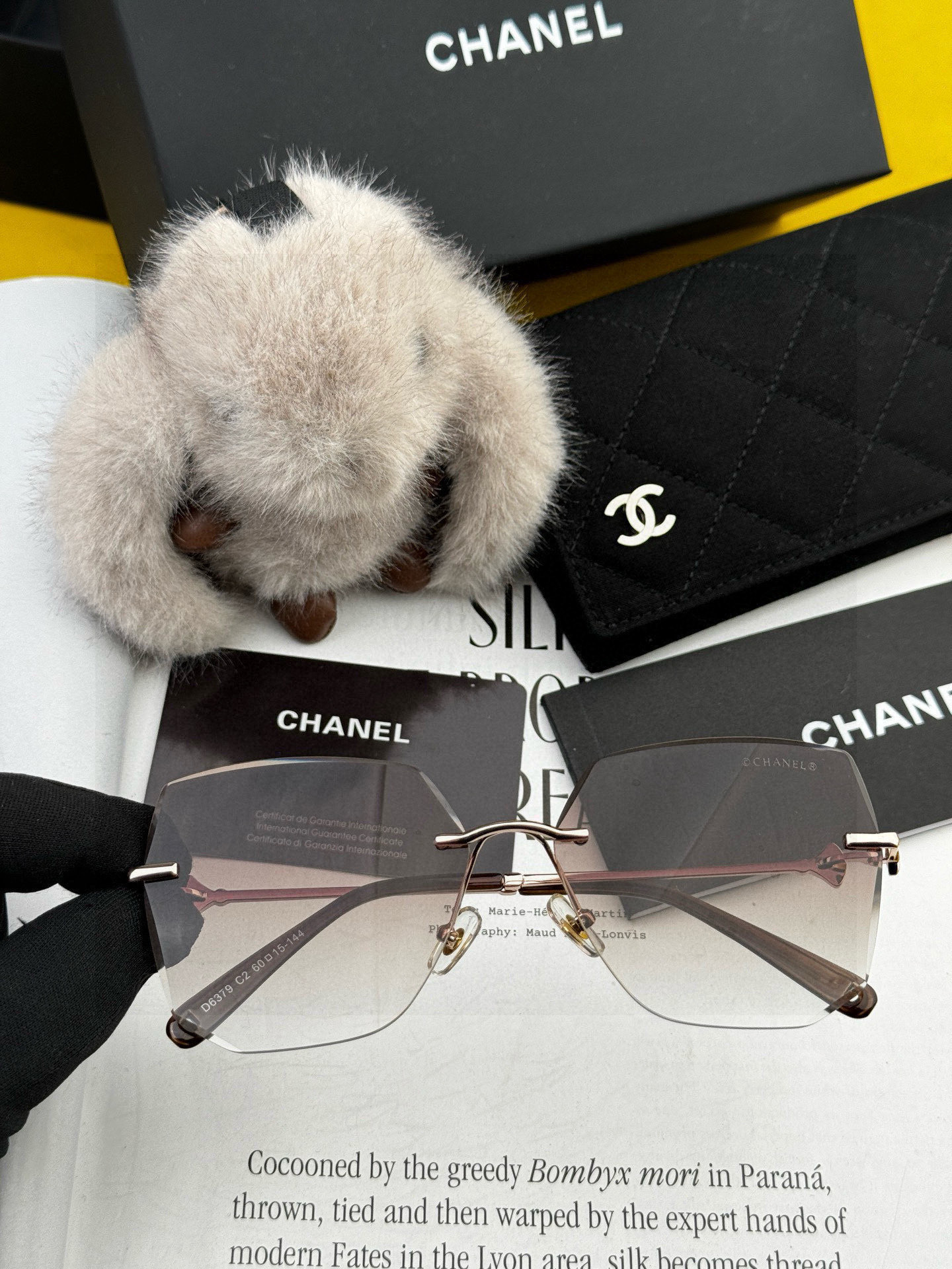 🔺 【香奈儿-尼龙偏光太阳镜】2025开春新款 潮流爆款 时尚多边形偏光太阳镜 高品质 佩戴舒适 网红潮