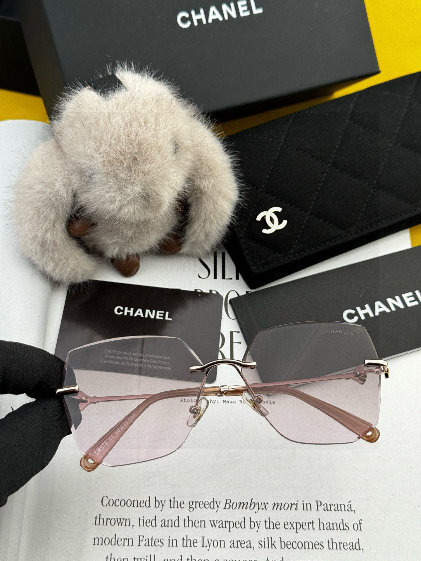 🔺 【香奈儿-尼龙偏光太阳镜】2025开春新款 潮流爆款 时尚多边形偏光太阳镜 高品质 佩戴舒适 网红潮