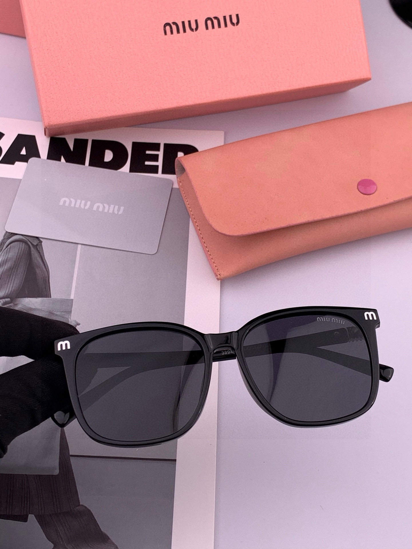 MIUMIU/缪缪🖇🖇2025🌟闪耀新款璀璨登台 ❤❤太阳镜潮品 精致个性设计简约时尚 专柜品质值得拥有