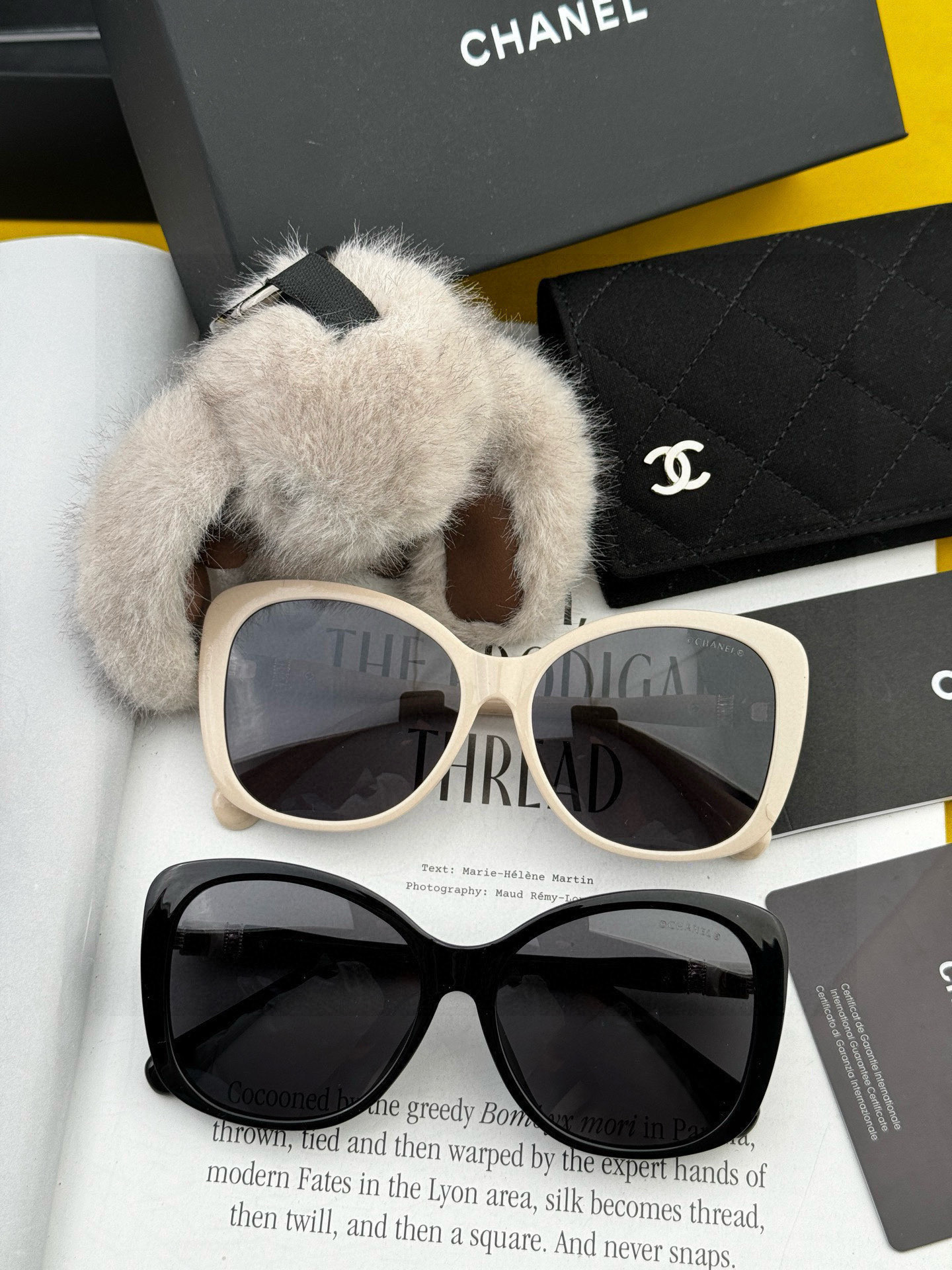 【CHANEL】香奈儿 2025新款潮流爆款 时尚方框太阳镜 佩戴舒适 网红潮款墨镜 女士高清加厚偏光太