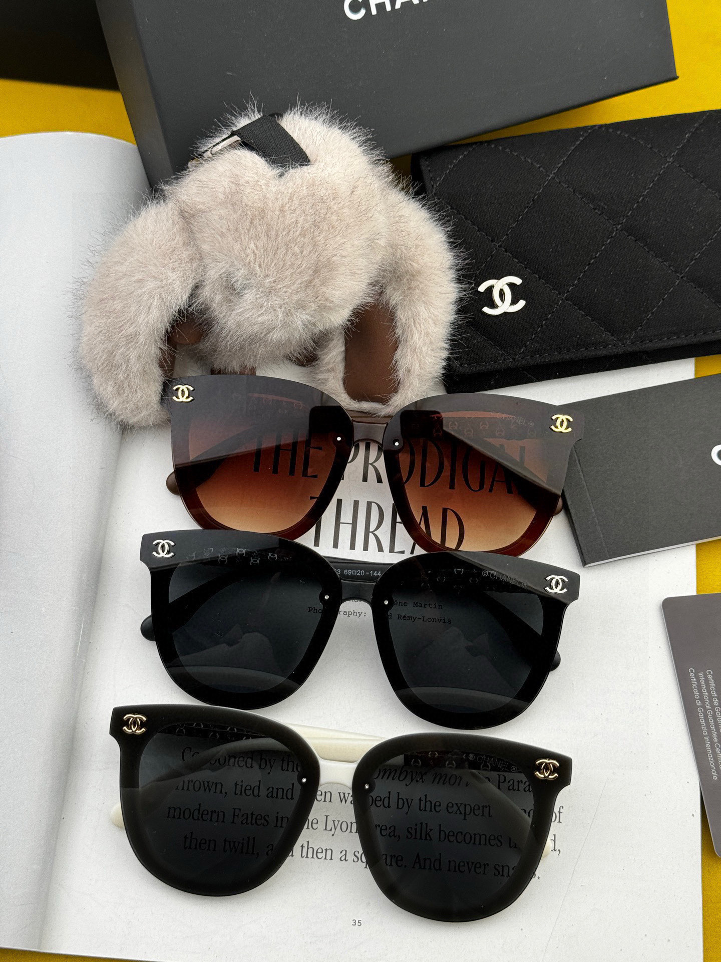 Chanel大框太阳镜墨镜 经典的方框设计，不挑脸型，无论搭配大衣还是连衣裙都非常显气质偏光镜片预防紫外