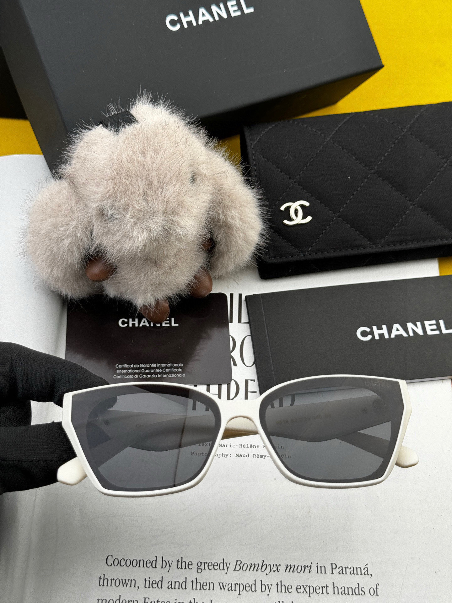 Chanel大框太阳镜墨镜 经典的方框设计，不挑脸型，无论搭配大衣还是连衣裙都非常显气质偏光镜片预防紫外