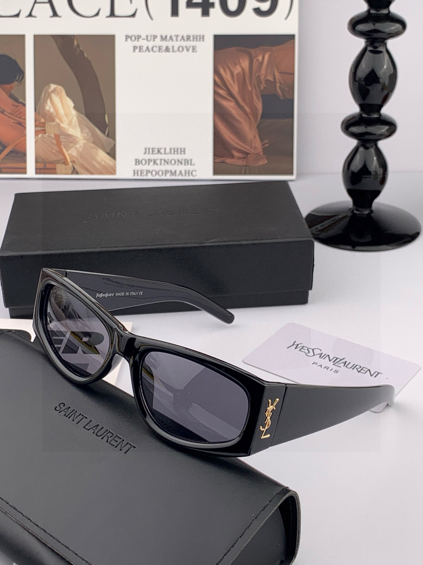 新品SAINTOWEN圣罗兰 官网最新款 独具奢华外观和精致线条 风格华贵典雅 轻盈舒适 众多明星网红追