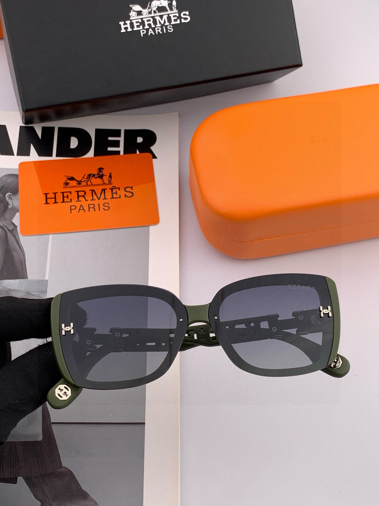 【偏光系列太阳镜】HERMES 爱马仕 🎈原版出货 网红超爆款💙经典奢华全球风[强][酷][亲亲] 时尚