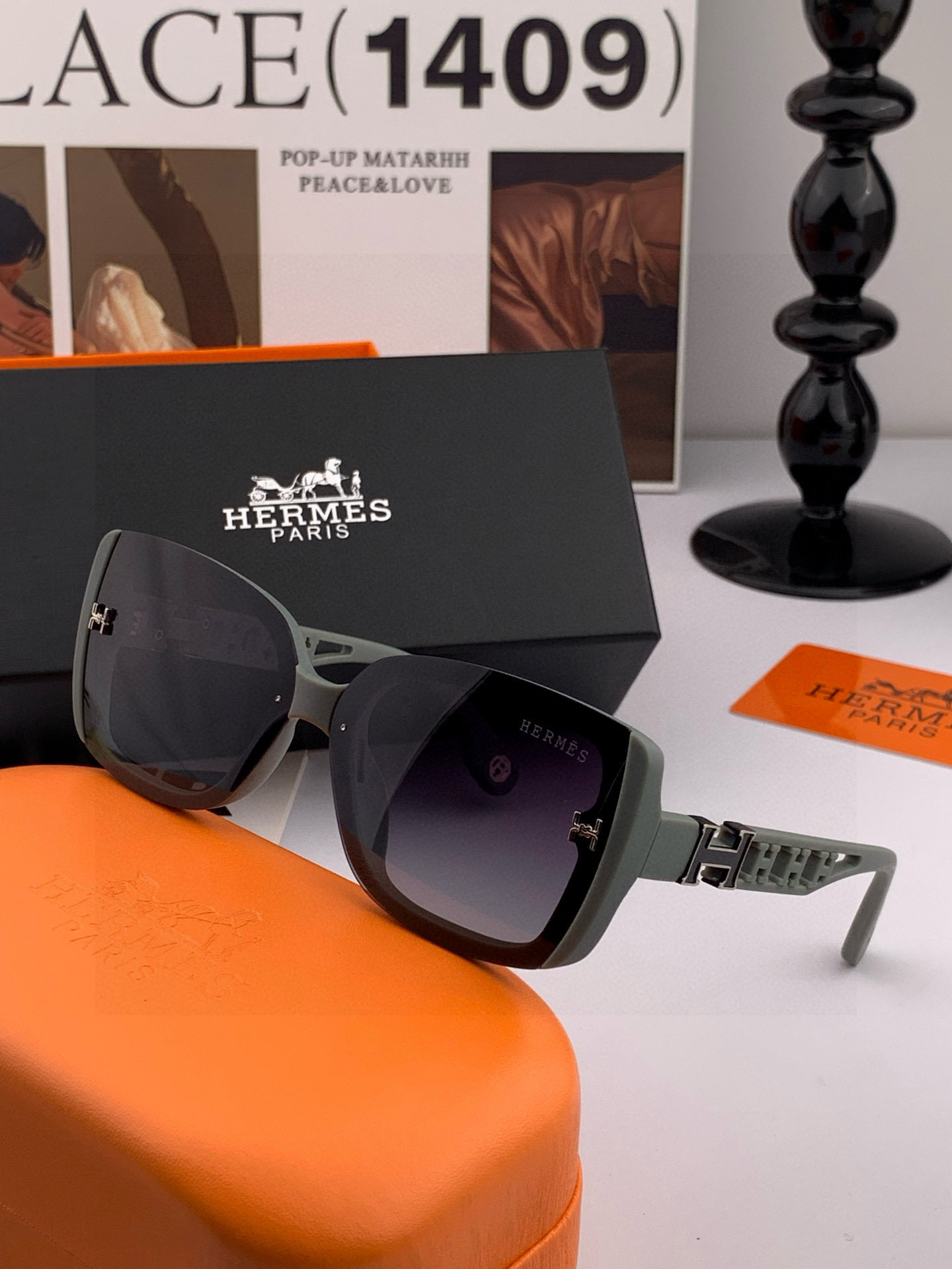 【偏光系列太阳镜】HERMES 爱马仕 🎈原版出货 网红超爆款💙经典奢华全球风[强][酷][亲亲] 时尚