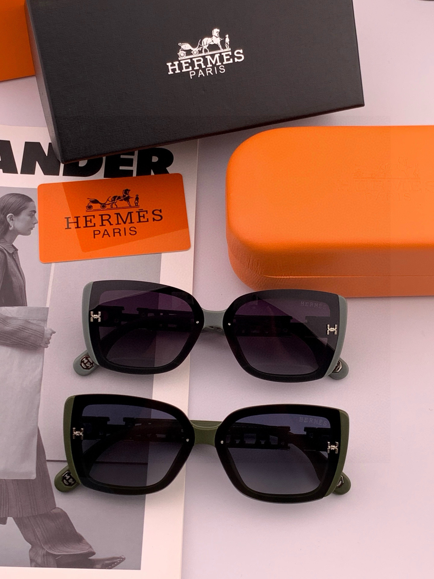 【偏光系列太阳镜】HERMES 爱马仕 🎈原版出货 网红超爆款💙经典奢华全球风[强][酷][亲亲] 时尚