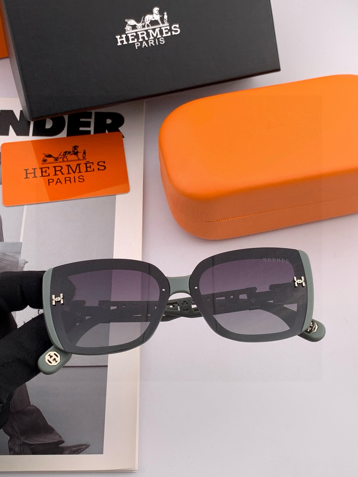 【偏光系列太阳镜】HERMES 爱马仕 🎈原版出货 网红超爆款💙经典奢华全球风[强][酷][亲亲] 时尚
