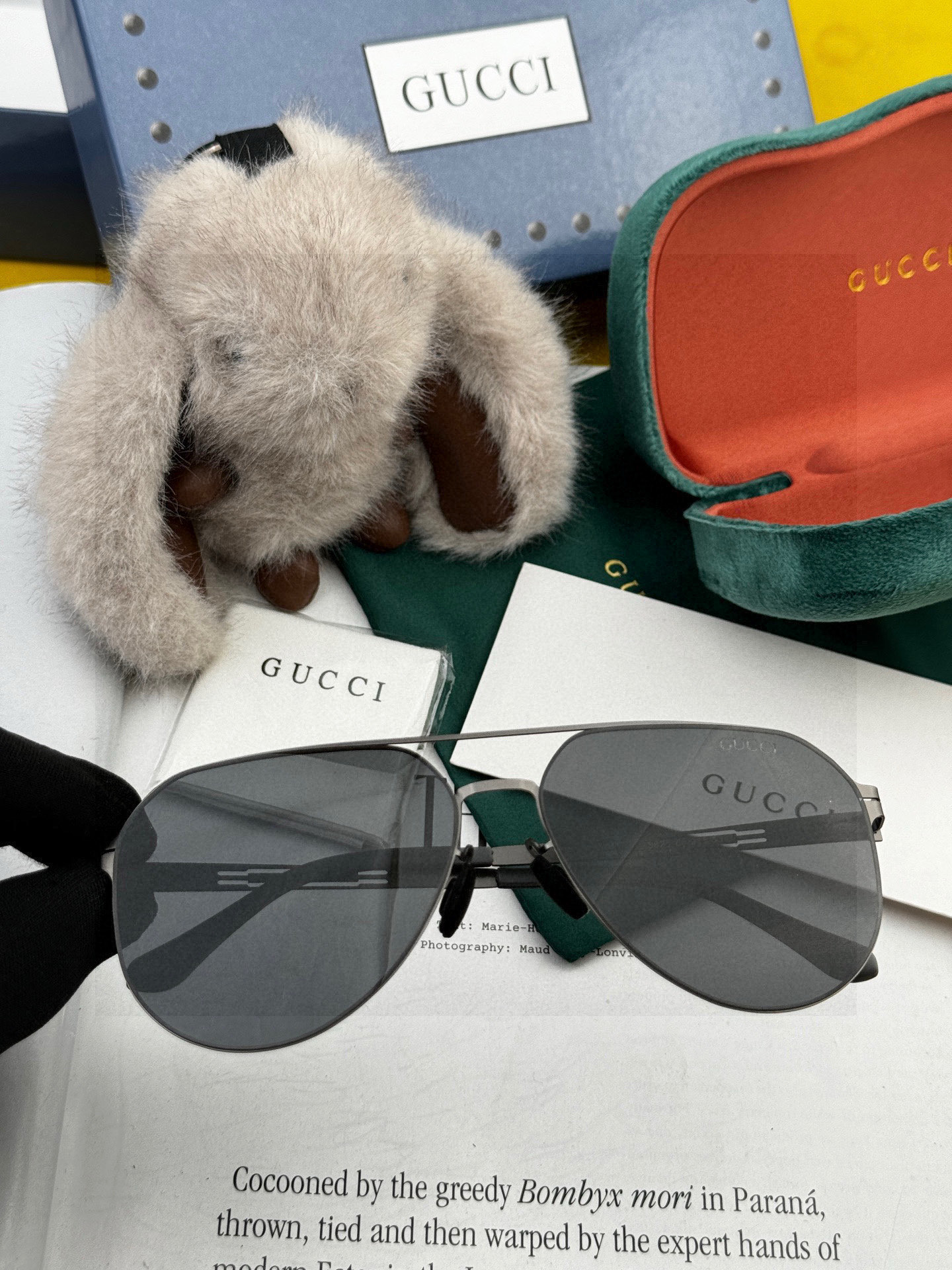 ♦️ GUCCI 2025新款男女情侣款太阳镜多边形墨镜iP电镀永不褪色 超轻超有弹性整幅眼镜无螺丝重要