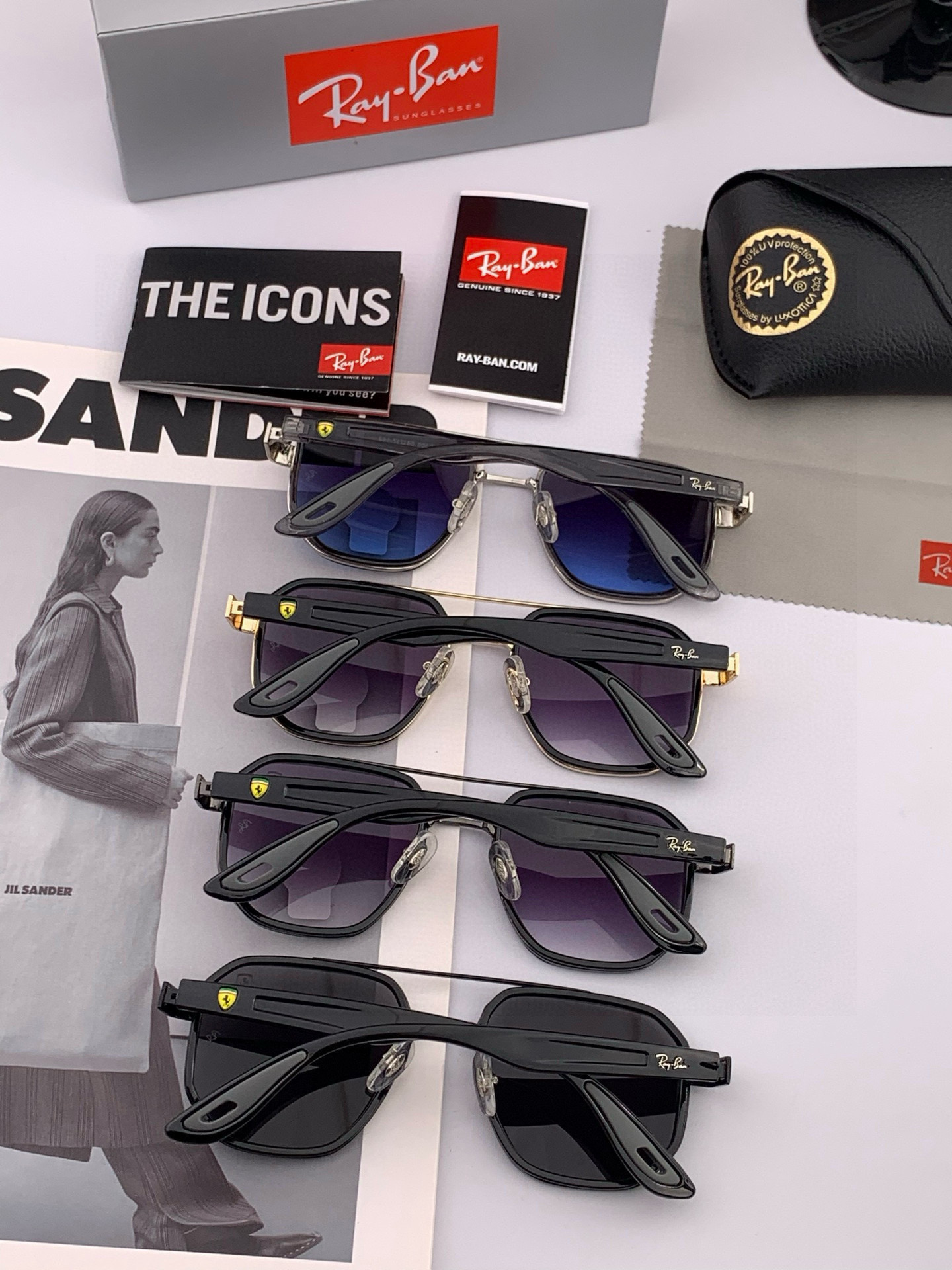 官方同步 品牌:雷朋经典男女士玻璃太阳镜 材质：美国宝丽来高清防爆钢化玻璃镜片 型号：RB630