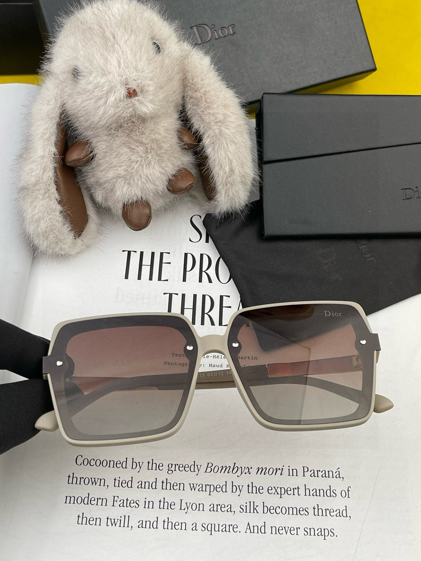 🔺 【DIOR-迪奥】2025开春新款 潮流爆款 时尚方框偏光太阳镜 高品质 佩戴舒适 网红潮款墨镜 女