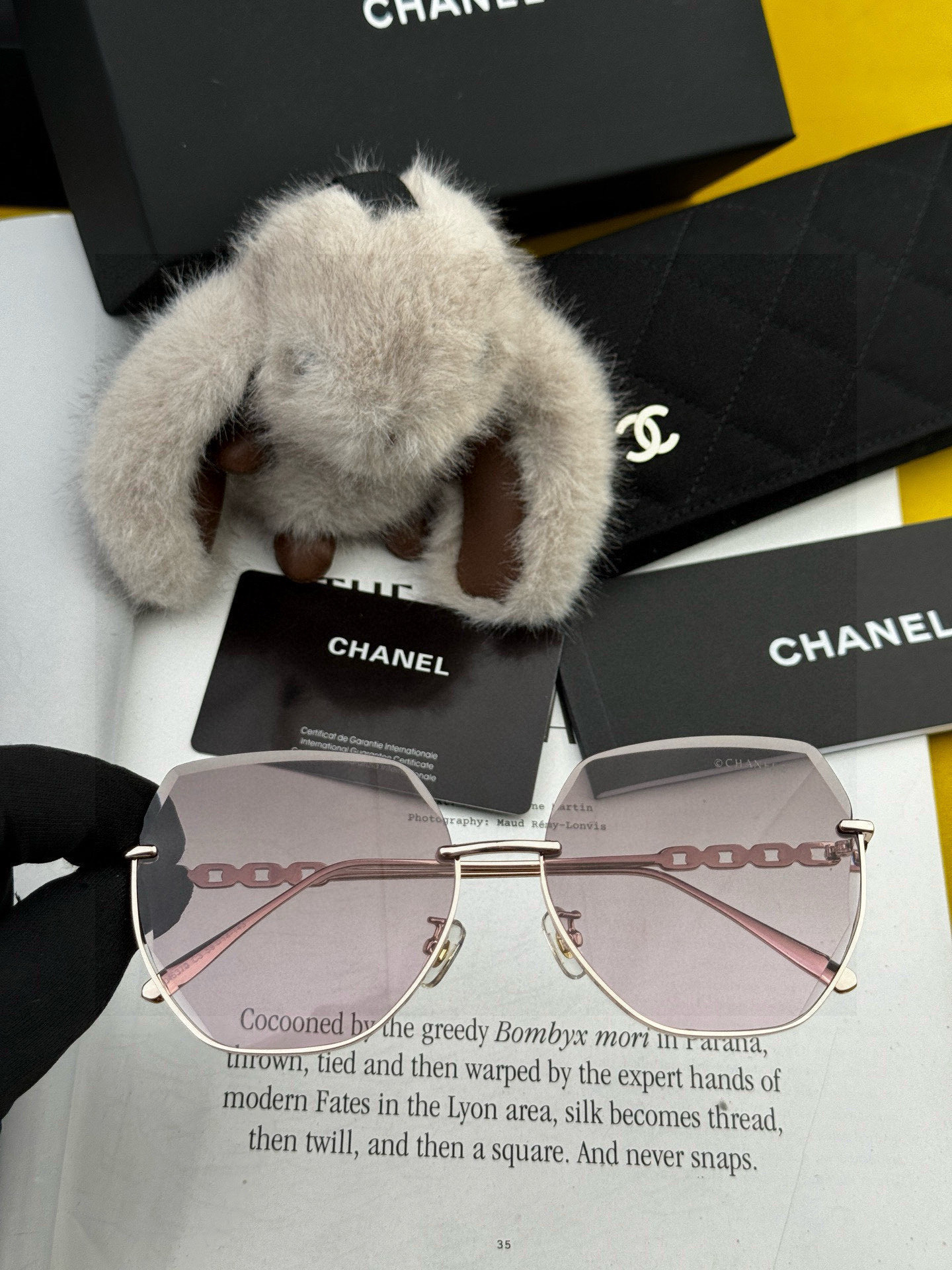 🔺 【香奈儿-尼龙偏光太阳镜】2025开春新款 潮流爆款 时尚多边形偏光太阳镜 高品质 佩戴舒适 网红潮