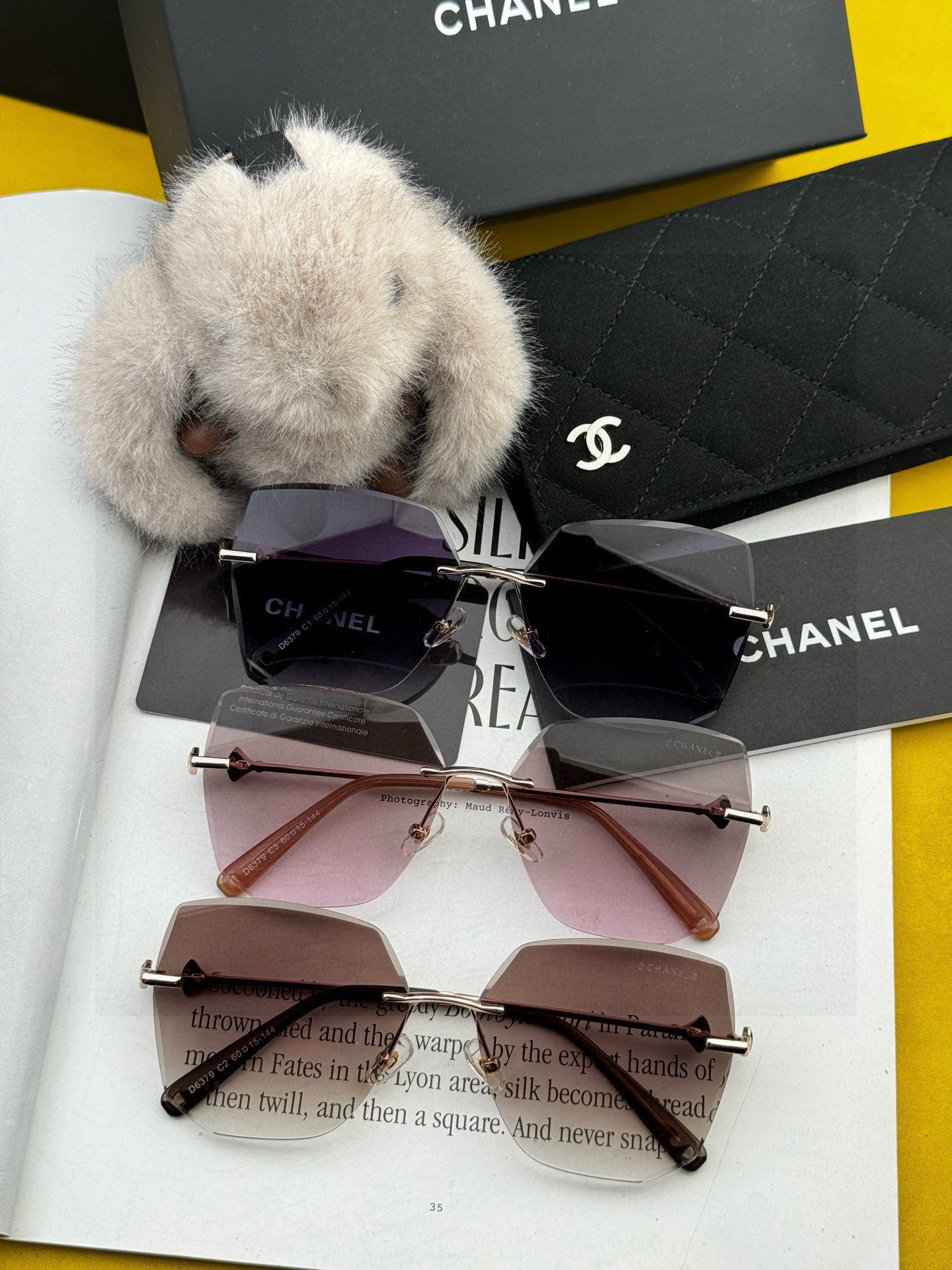 🔺 【香奈儿-尼龙偏光太阳镜】2025开春新款 潮流爆款 时尚多边形偏光太阳镜 高品质 佩戴舒适 网红潮