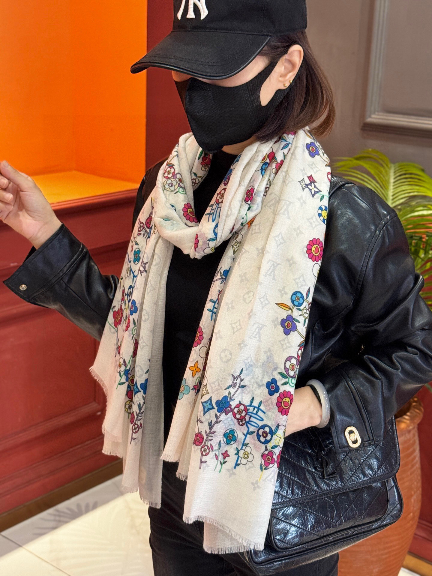 25年新品🌈上新 专柜同步材质 LV x TM Monogram SuPerflat Flowers 方