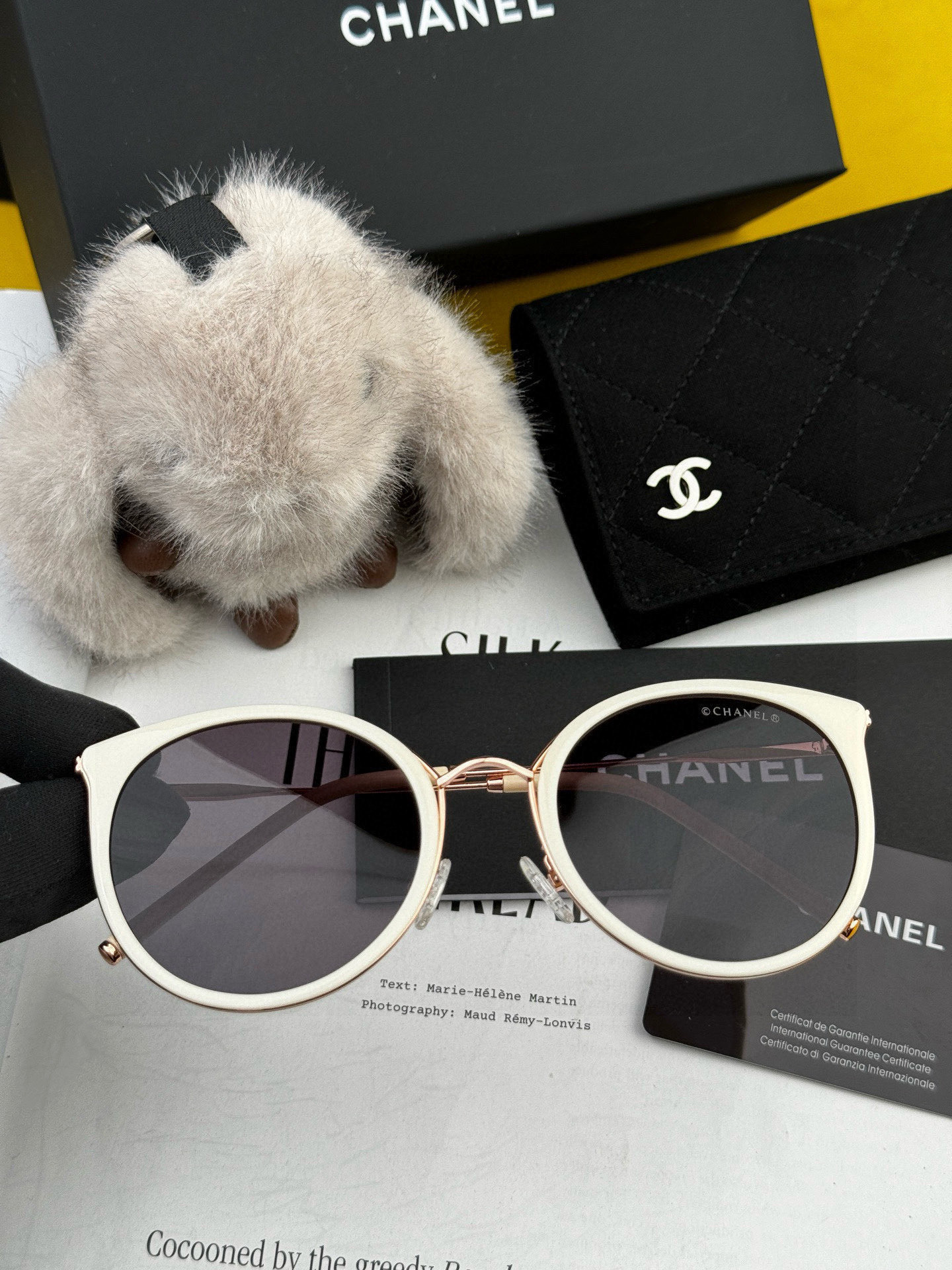新品CHANEL 香奈儿太阳镜以独特魅力和前卫风格诠释春夏最新眼镜，质感超好佩带舒适 型号：CH6314