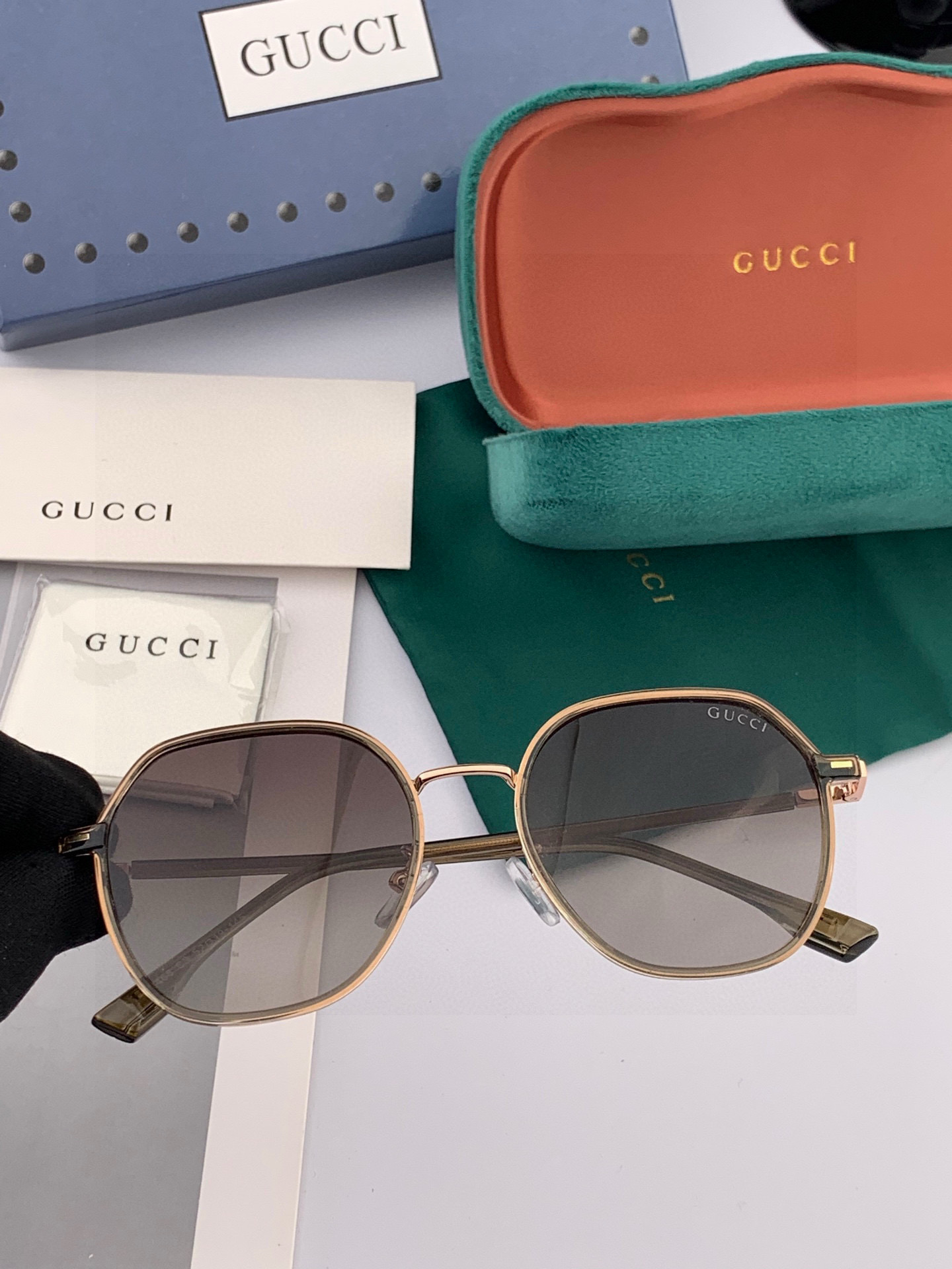 【偏光系列太阳镜】🎈原版出货香奈儿网红超爆款💙经典奢华全球风[强][酷][亲亲] 时尚圆框太阳镜[得意]