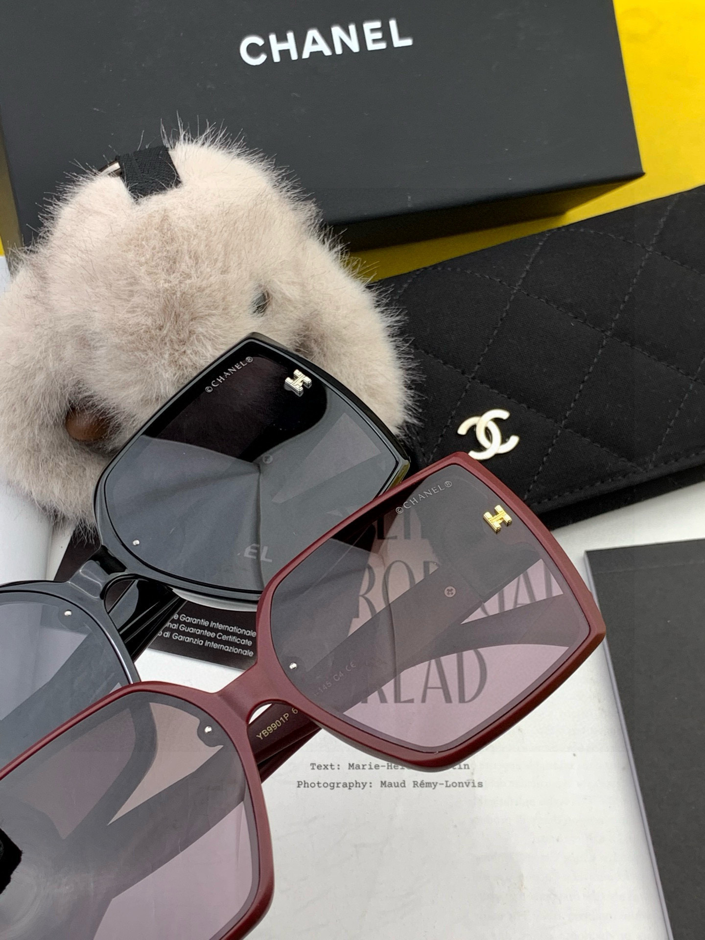 香奈儿 2025开春新款太阳镜 各路网红纷纷带起气场满分‼️ 俏皮甜美.上脸效果更佳.金属质感超好 型号