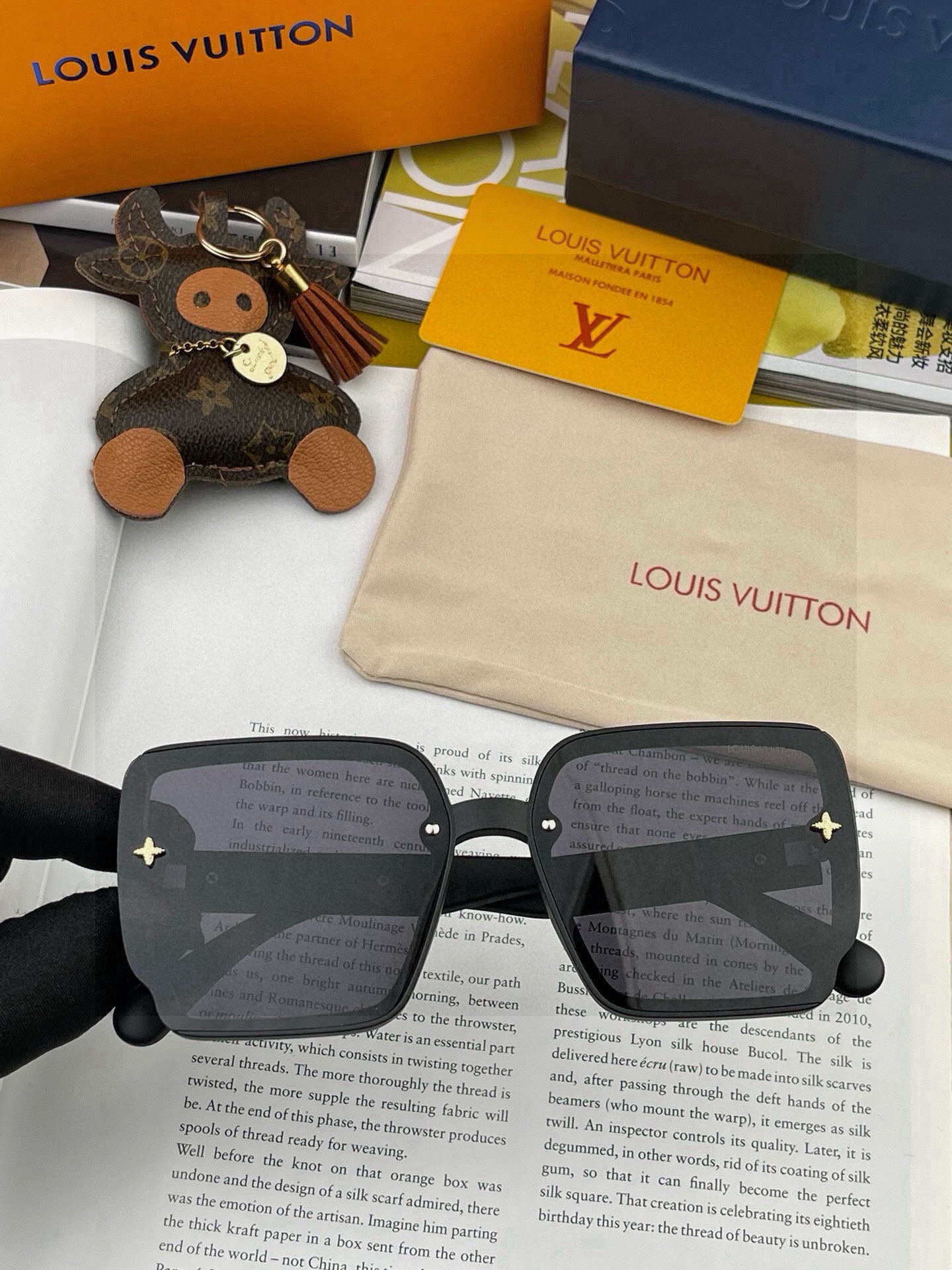 【TR偏光系列】lv大框太阳镜墨镜经典的方框设计，不挑脸型，无论搭配大衣还是连衣裙都非常显气质偏光镜片预