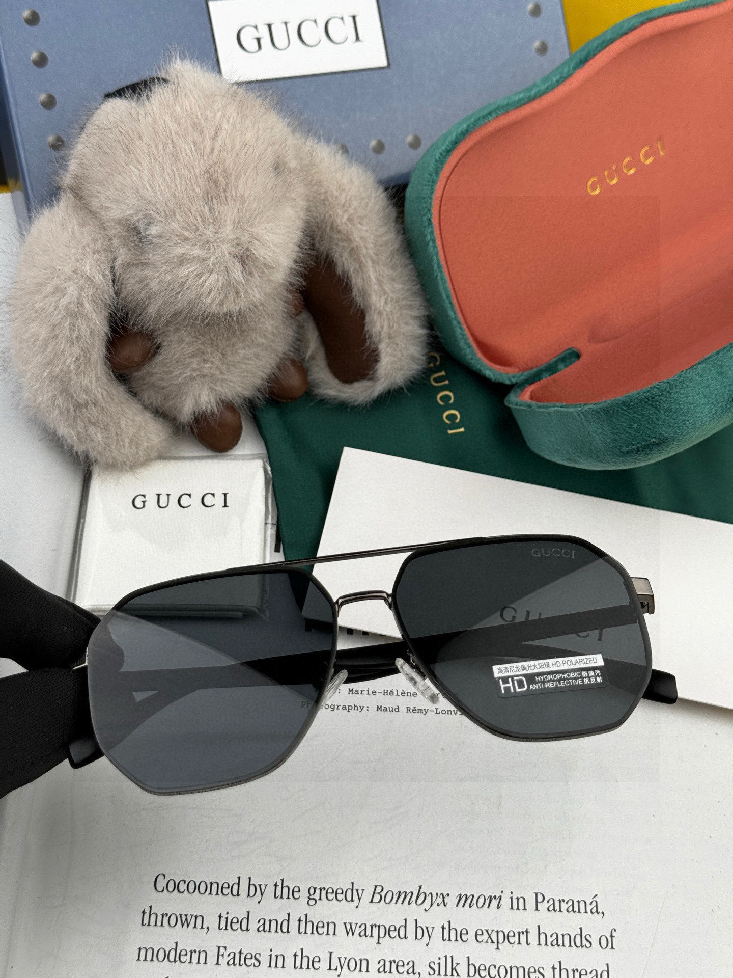 ♦️ GUCCI 2025新款男女情侣款太阳镜多边形墨镜iP电镀永不褪色 超轻超有弹性整幅眼镜无螺丝重要