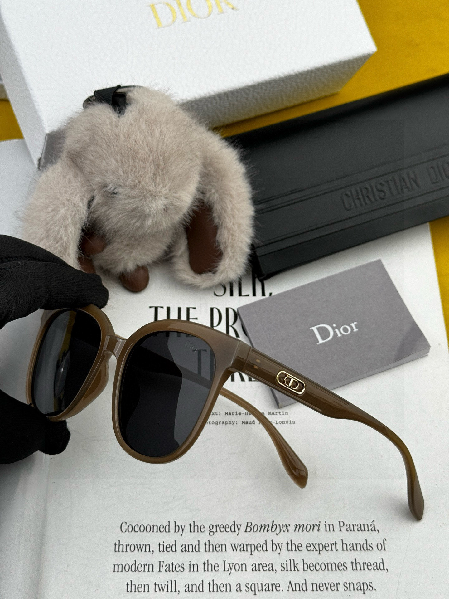 🔺 【DIOR-迪奥】2025开春新款 潮流爆款 时尚圆框偏光太阳镜 高品质 佩戴舒适 网红潮款墨镜 型