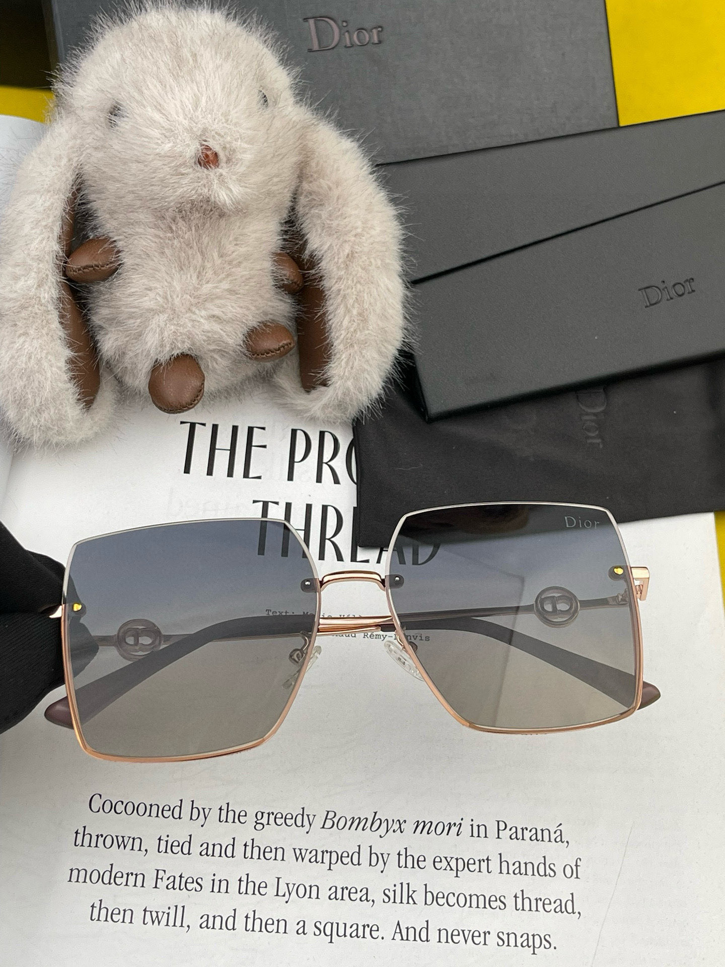 DIOR🌋☔️时尚无框太阳镜镜片 顶级奢侈品[强] 高品质[胜利][亲亲]🍦🍨 [得意] 气质非凡😄 🍫