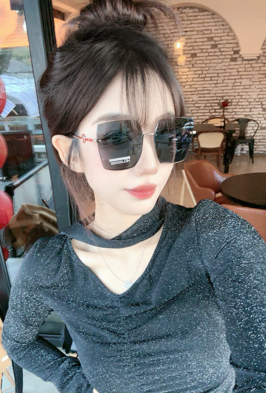 DIOR🌋☔️时尚无框太阳镜镜片 顶级奢侈品[强] 高品质[胜利][亲亲]🍦🍨 [得意] 气质非凡😄 🍫