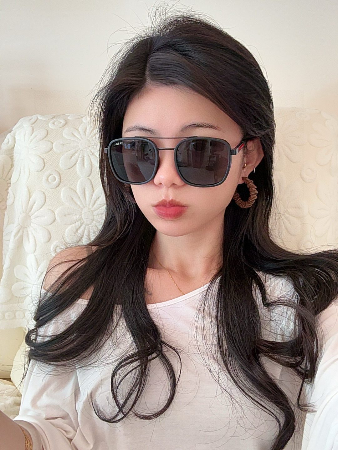 【PRADA】普拉达 2025新款太阳眼镜 界级大师制造..最新 高档 潮流🐚🐚时尚百搭🌪🌪男款百搭瘦脸