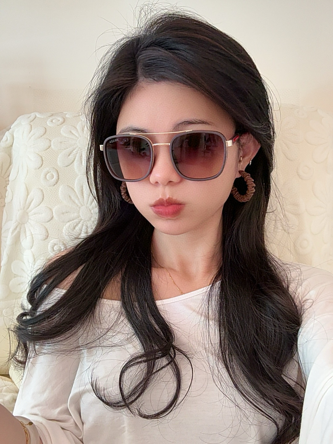 【PRADA】普拉达 2025新款太阳眼镜 界级大师制造..最新 高档 潮流🐚🐚时尚百搭🌪🌪男款百搭瘦脸