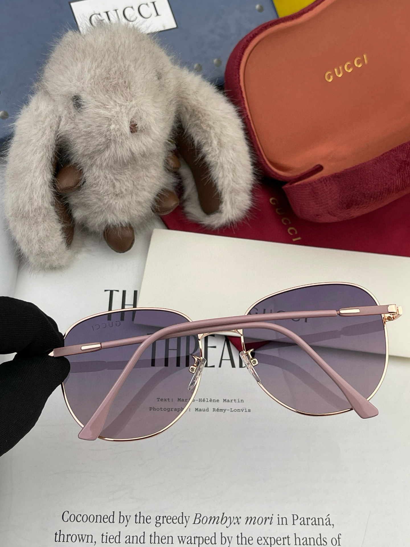 🔺 GUCCI🔻2024官方新款 众多明星同款[色]‼️‼️新款大框偏光墨镜 🌈🌈宝丽来超清加厚太阳镜🔝