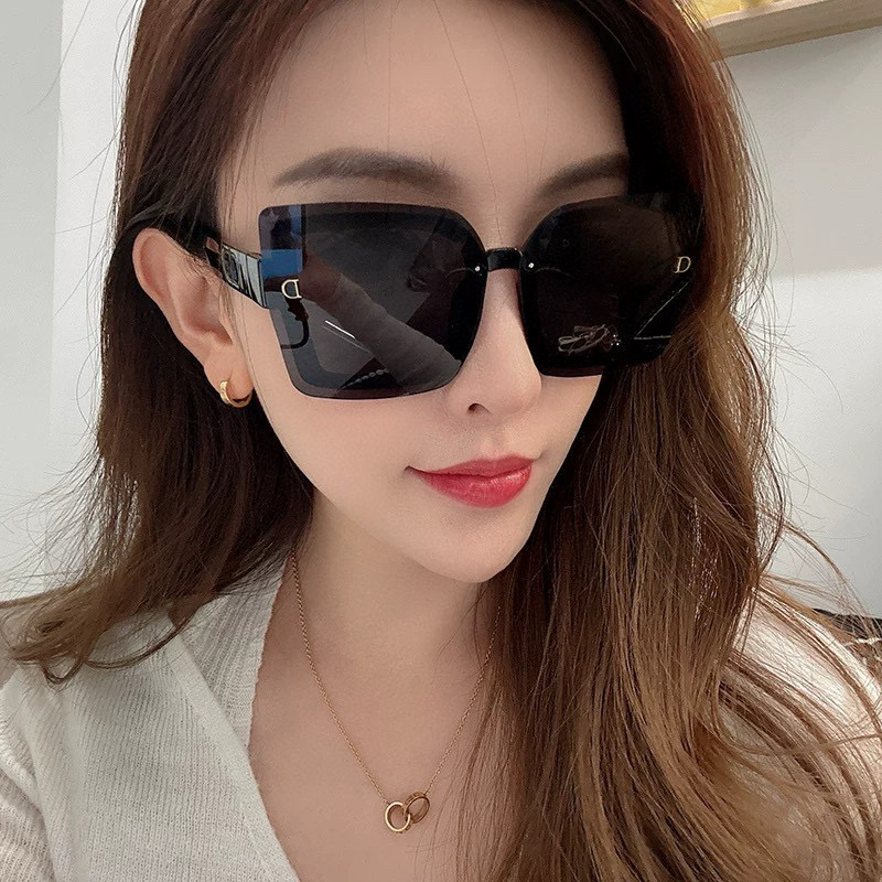 🔺 【DIOR-迪奥】2025开春新款 潮流爆款 时尚方框偏光太阳镜 高品质 佩戴舒适 网红潮款墨镜 女