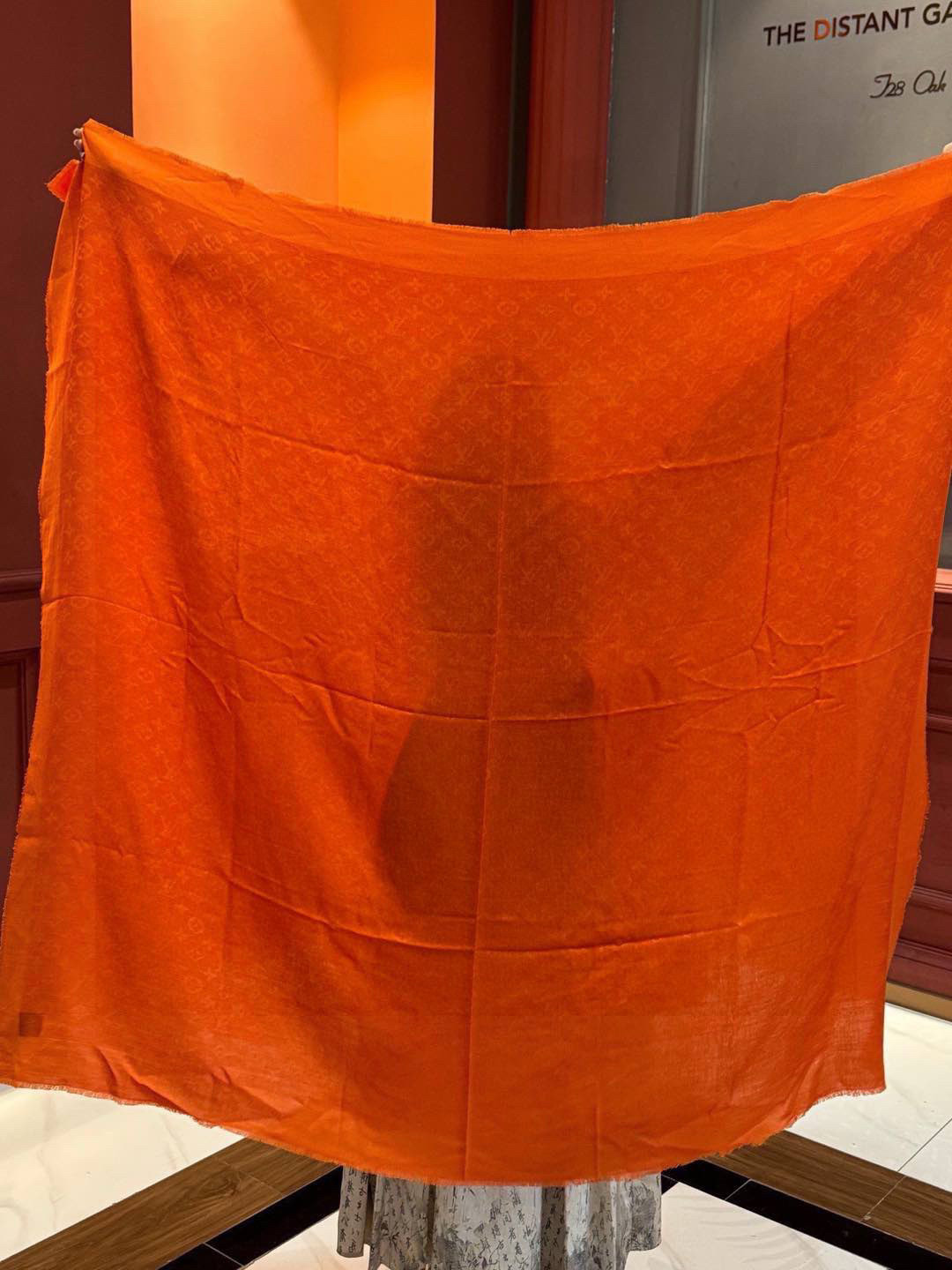 LV 提花真丝羊绒款，最高级的原单尾货，这才是硬货❗️不负众望，终于等到了你们心念念的LV专柜爆炸款新货